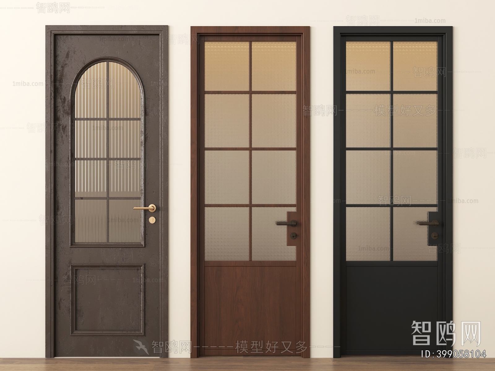 French Style Single Door