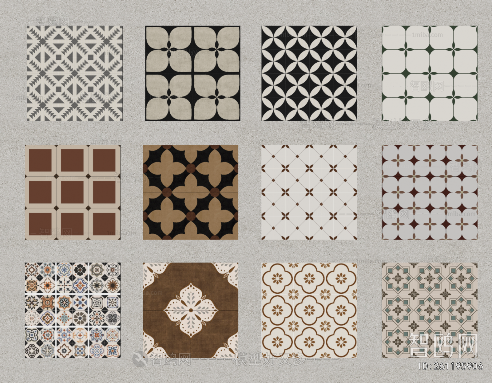 French Style Wall/floor/ceiling