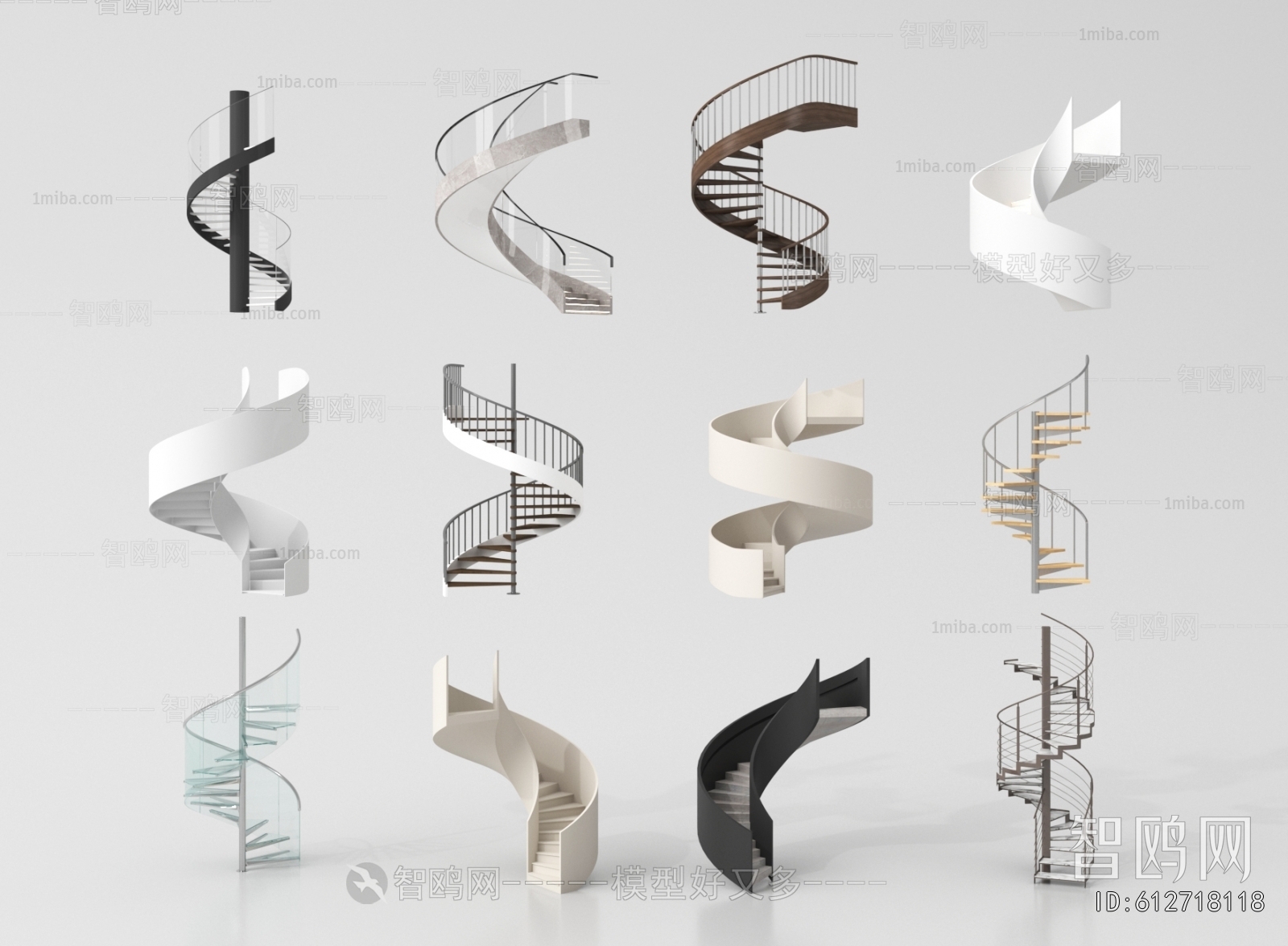 Modern Rotating Staircase