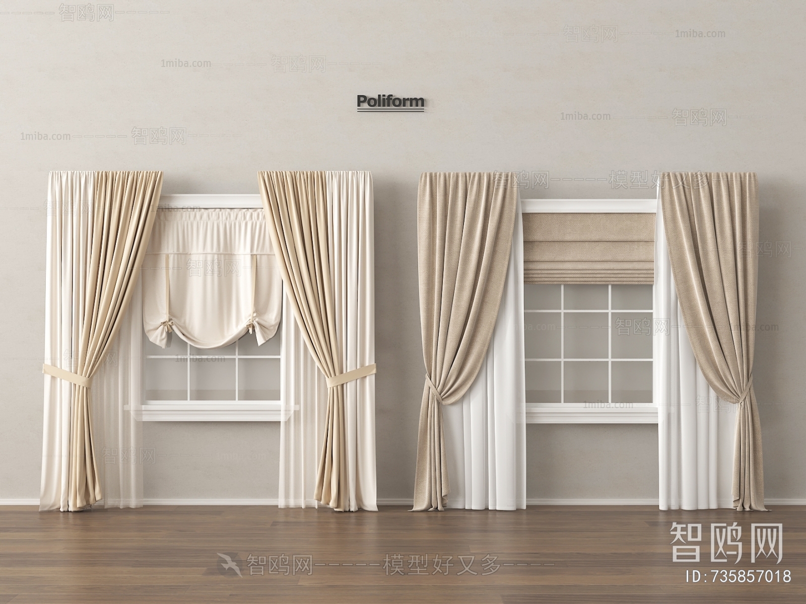 French Style The Curtain