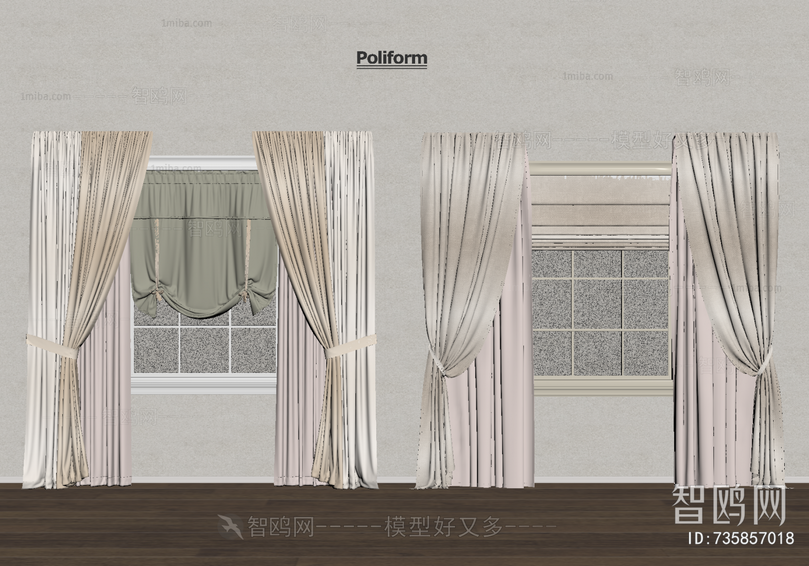 French Style The Curtain