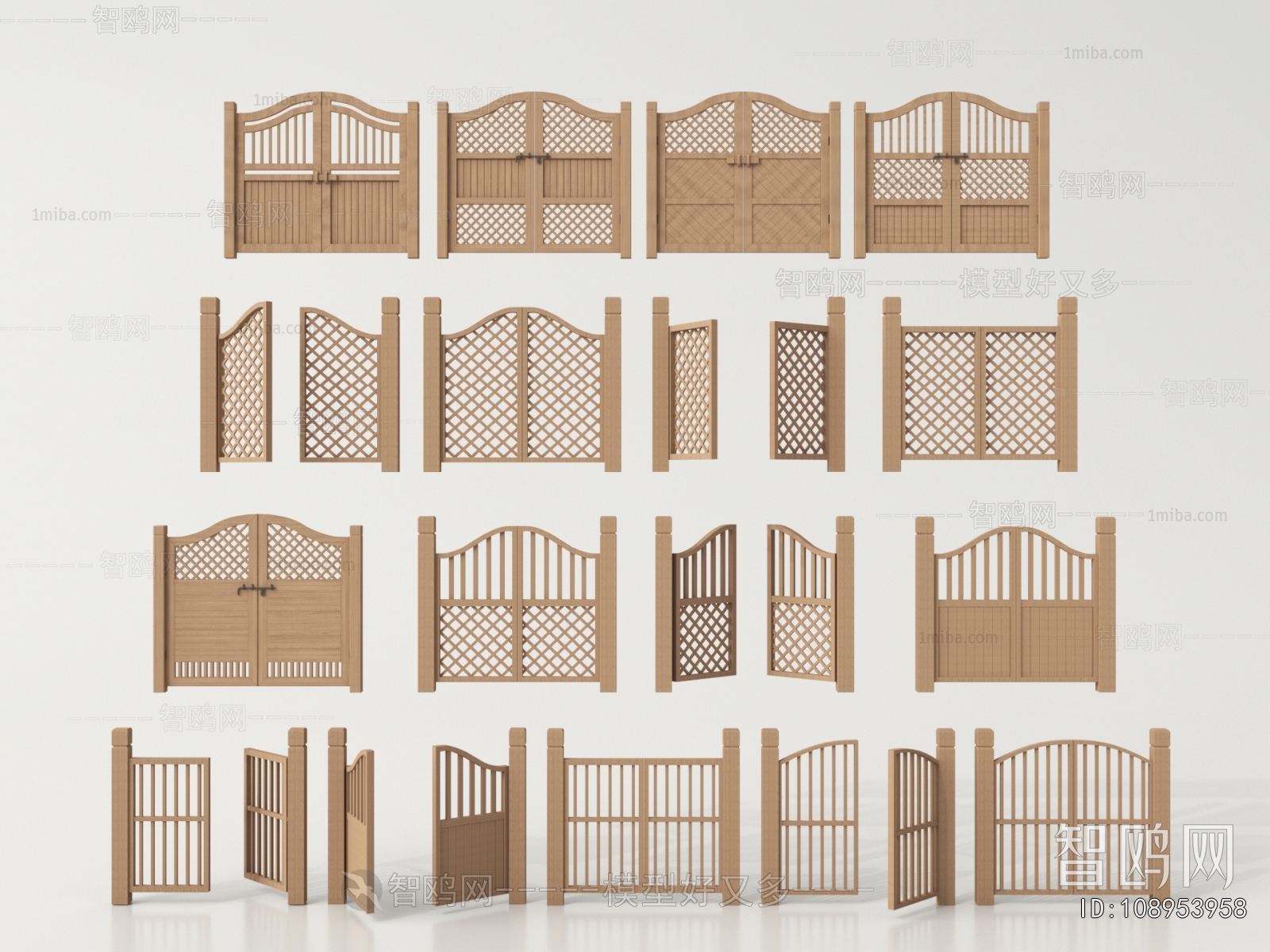 New Chinese Style Gate