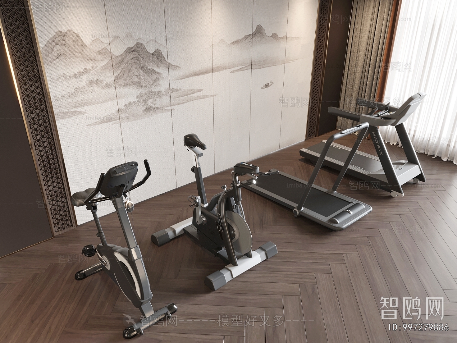 Modern Fitness Equipment