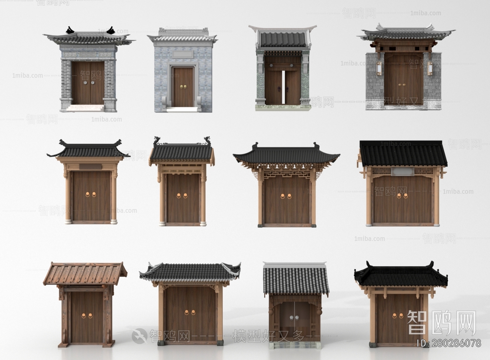 Chinese Style Facade Element