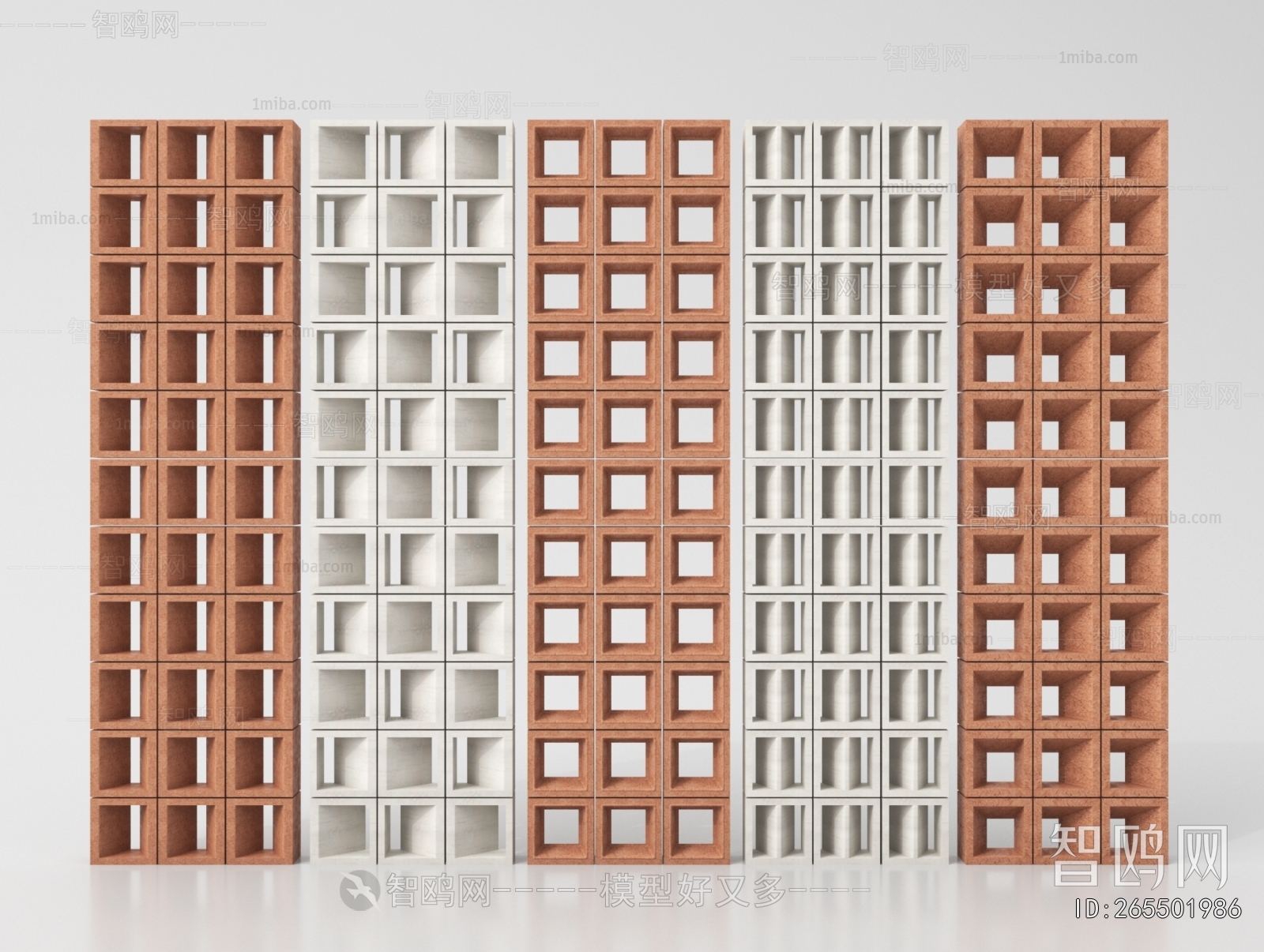 Modern Cement Brick Screen Partition