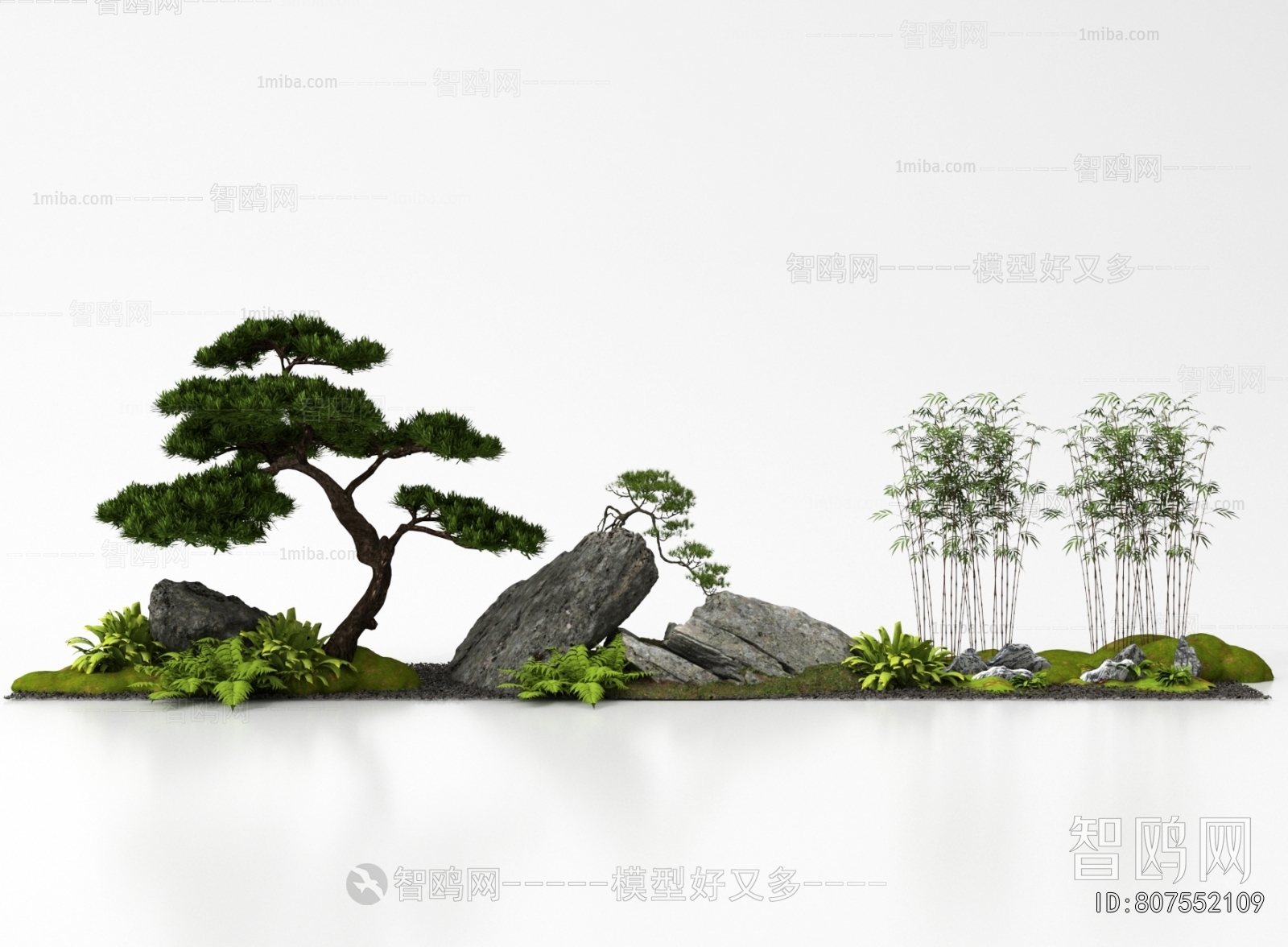 New Chinese Style Rockery Waterscape