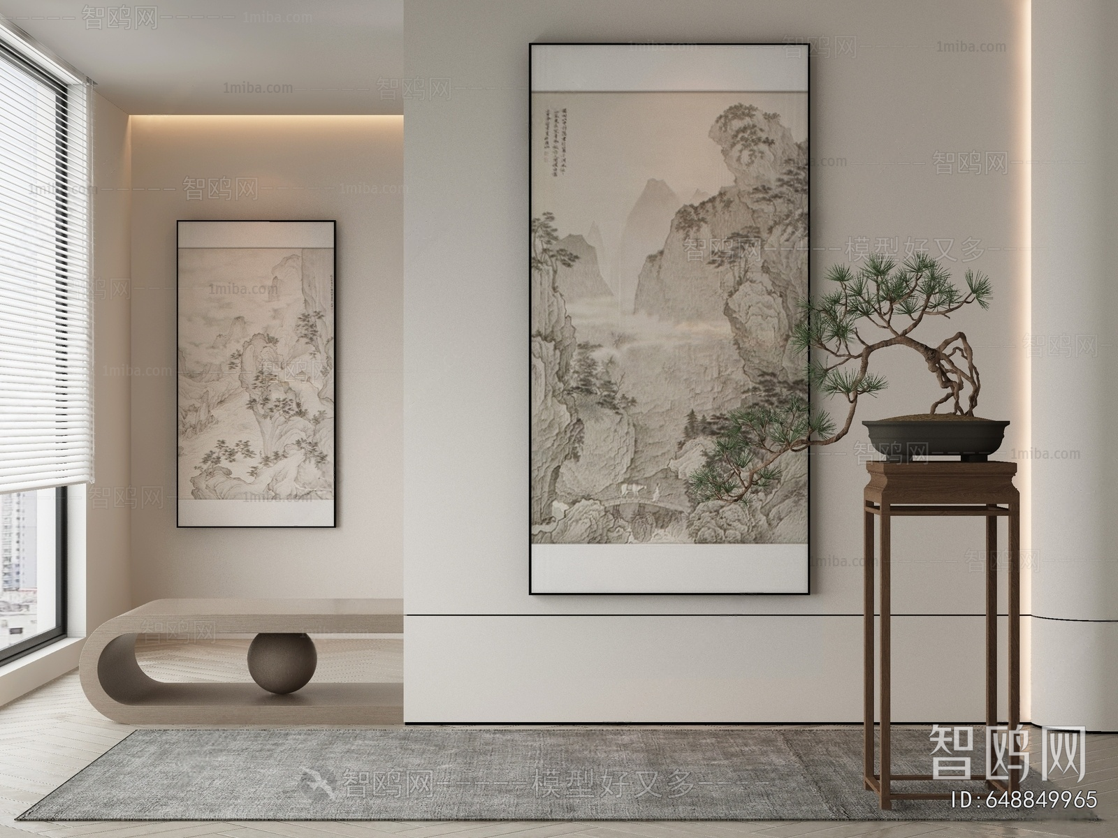 New Chinese Style Painting