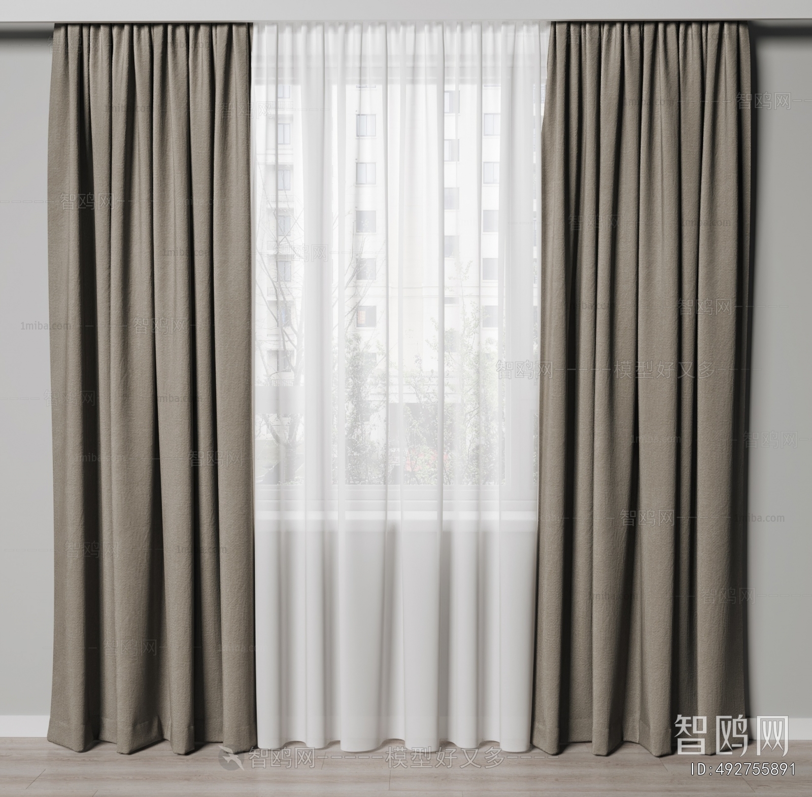 Modern The Curtain