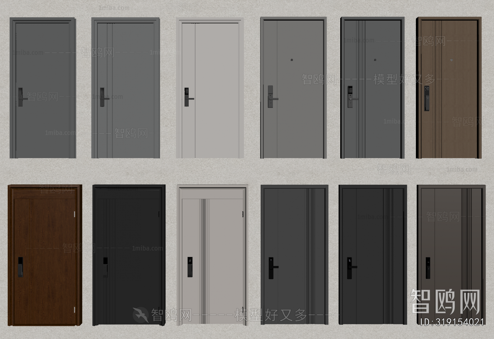 Modern Entrance Door