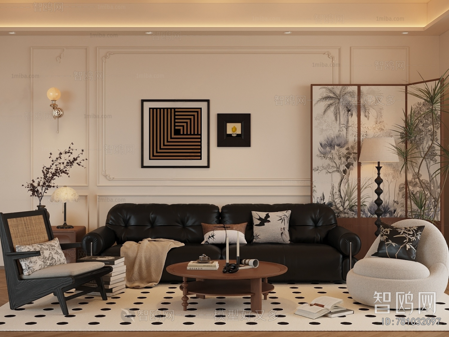 French Style A Living Room