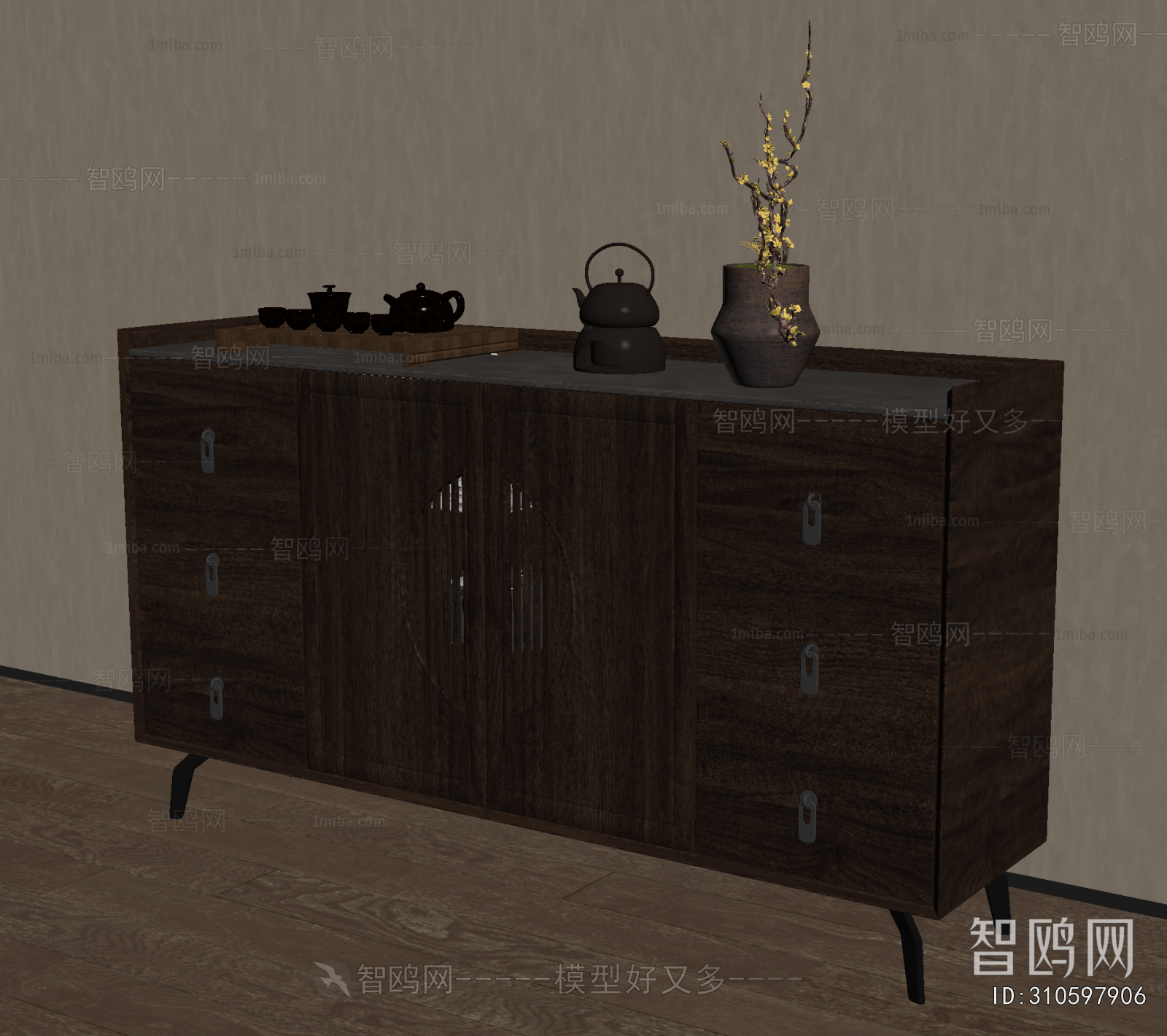 New Chinese Style Sideboard
