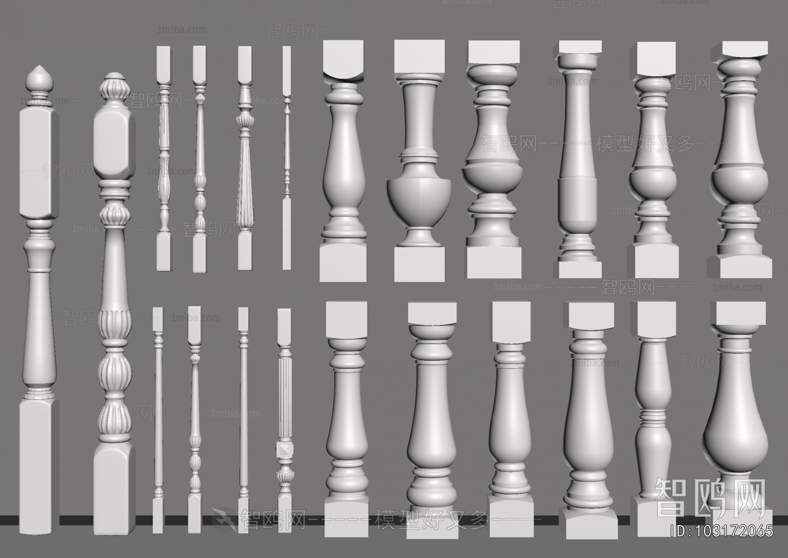 Simple European Style Column