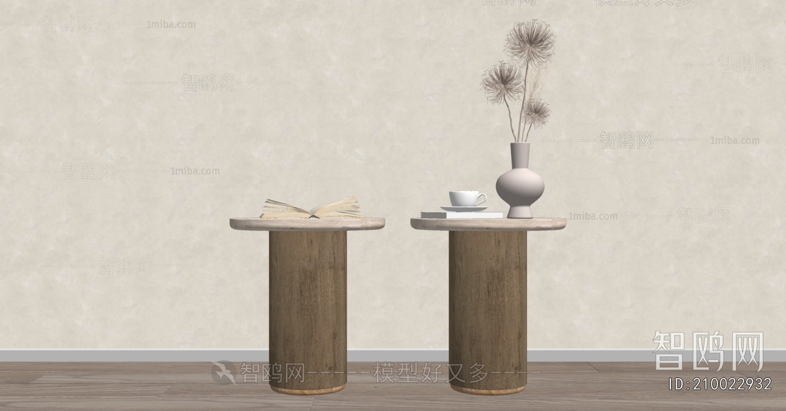 Wabi-sabi Style Side Table/corner Table