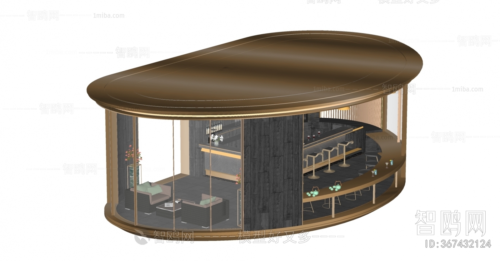 Modern Appearance Of Commercial Building