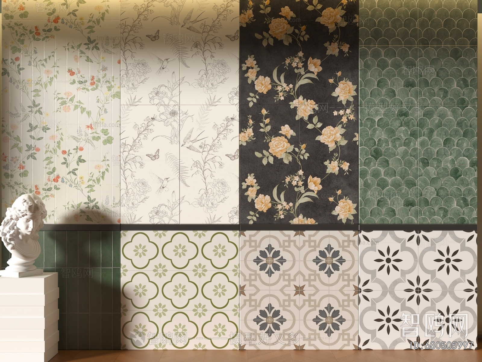 French Style Floor Tile