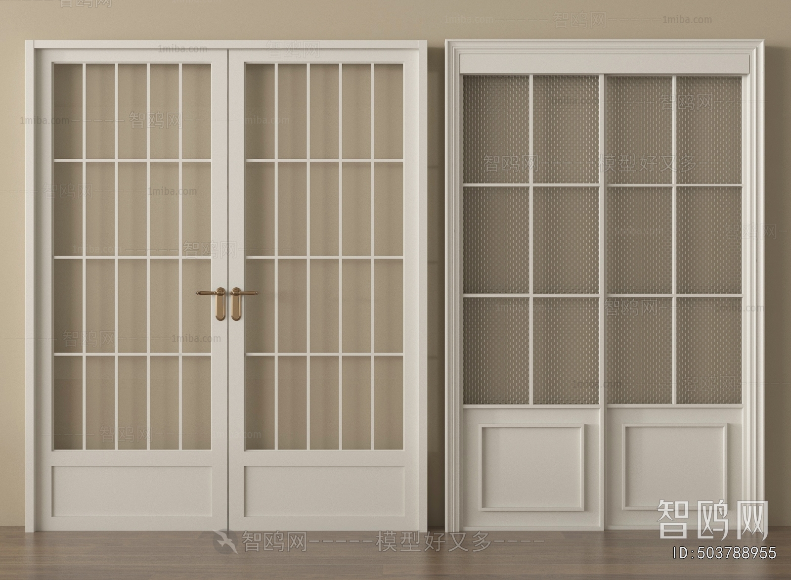 French Style Double Door
