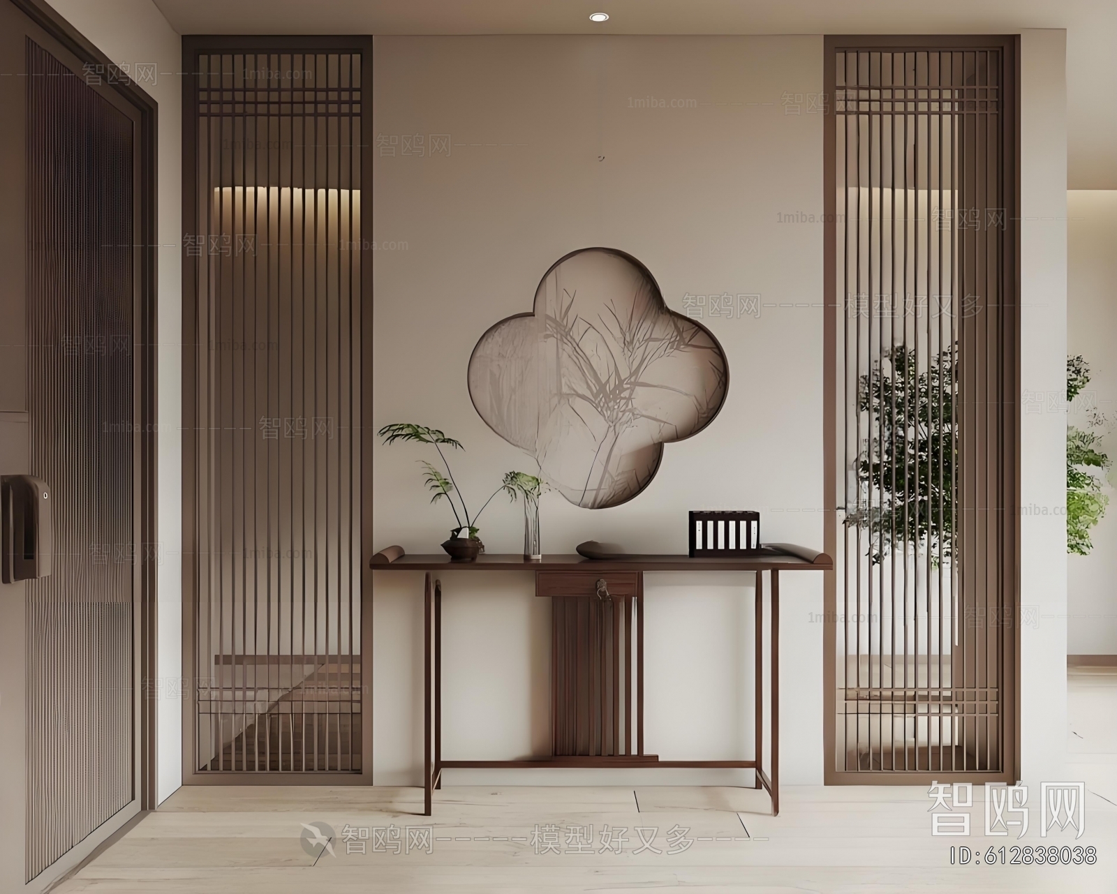 New Chinese Style Hallway