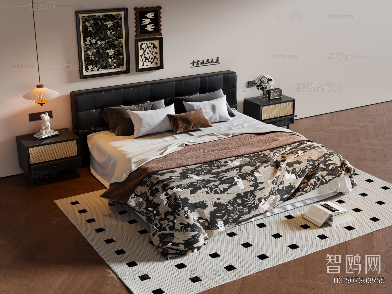 French Style Double Bed