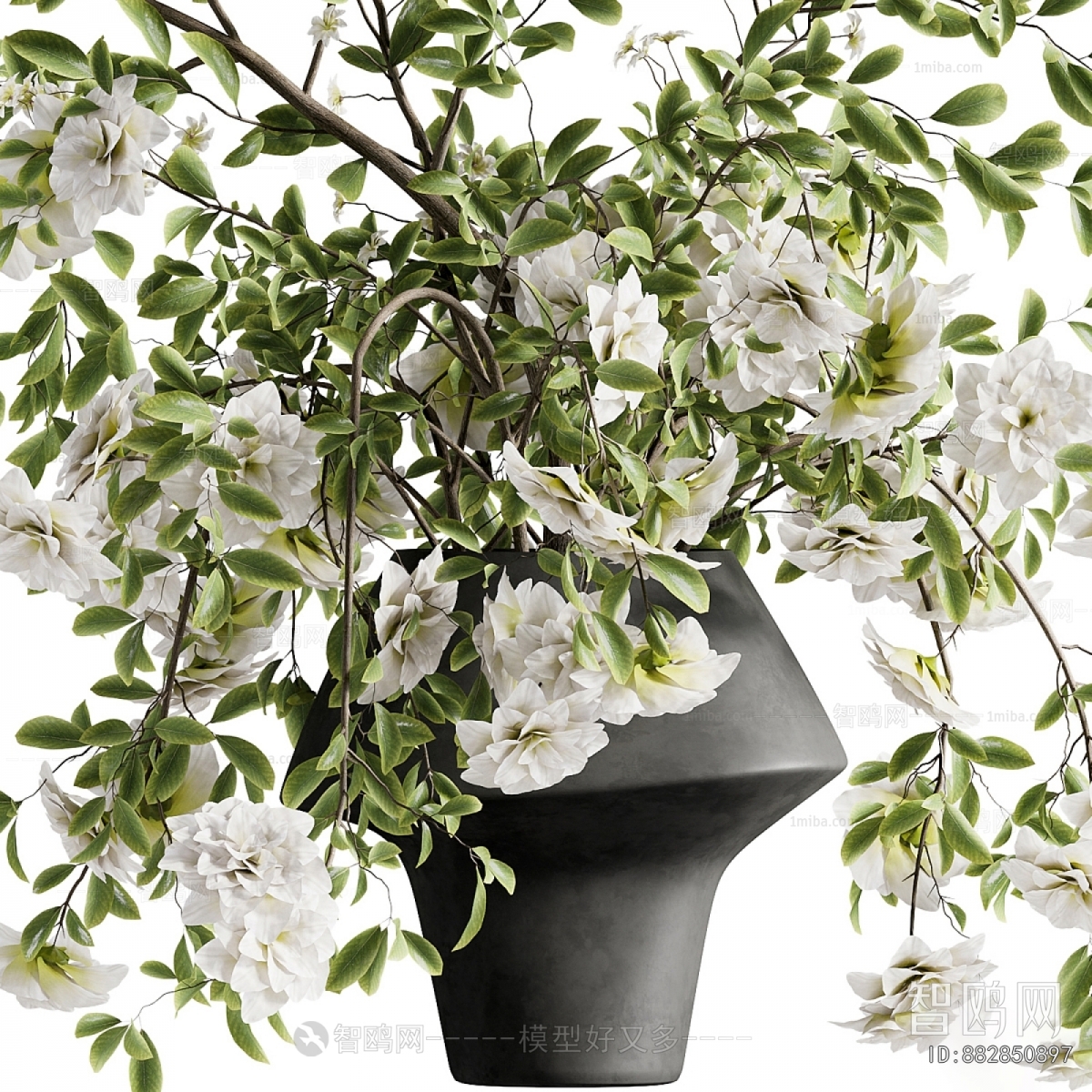 Modern Aquatic Green Plant