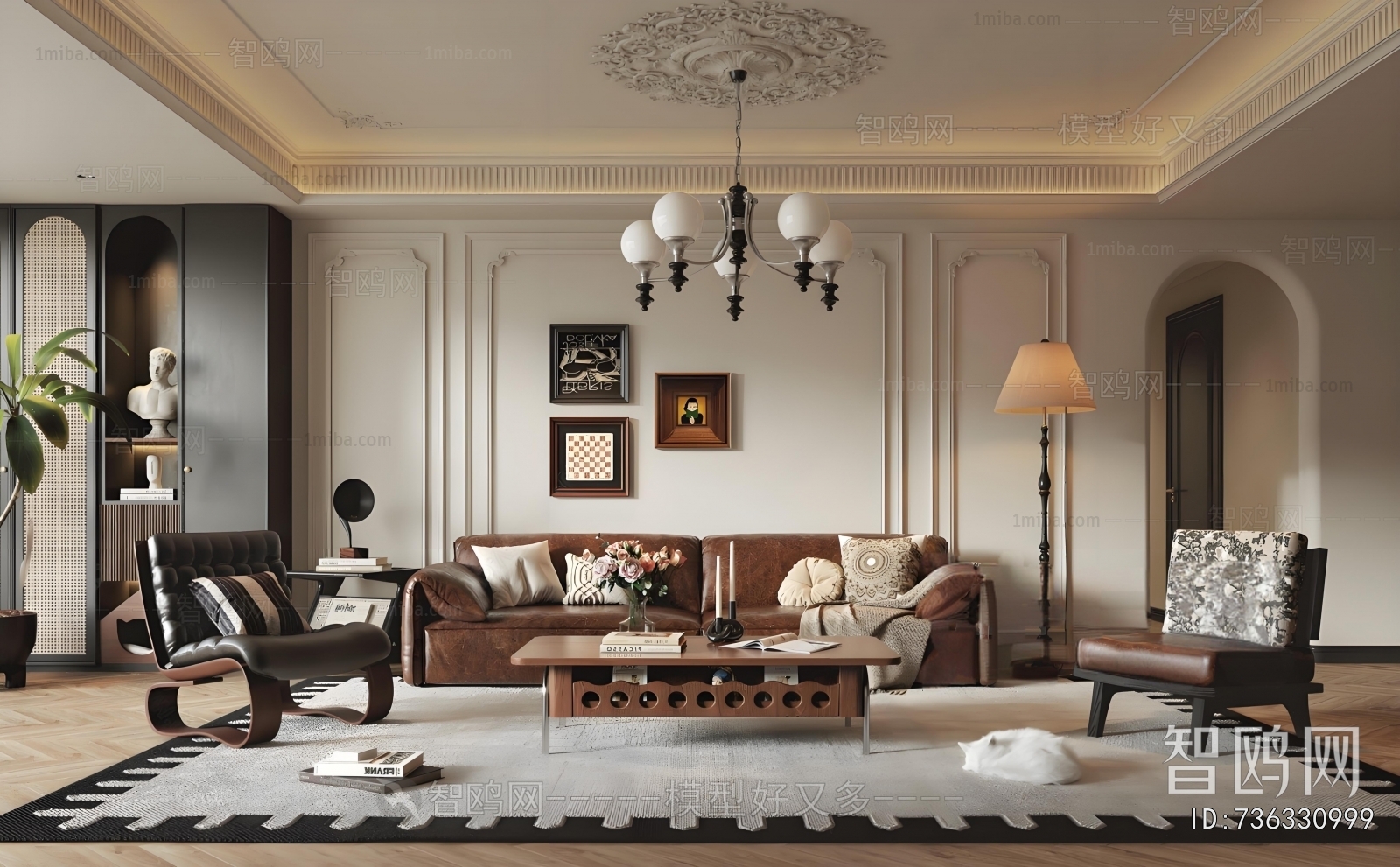 French Style A Living Room