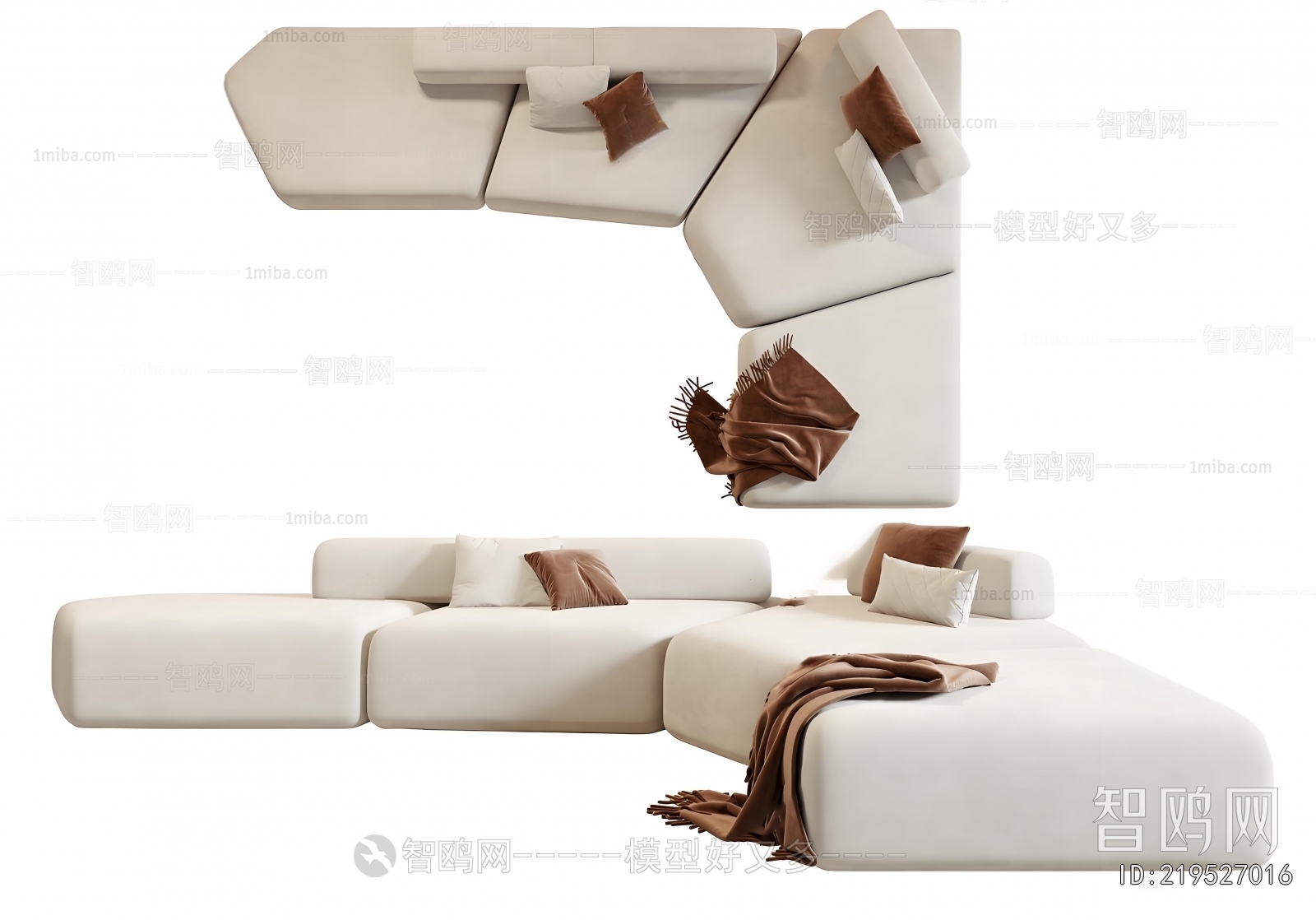 Modern Curved Sofa