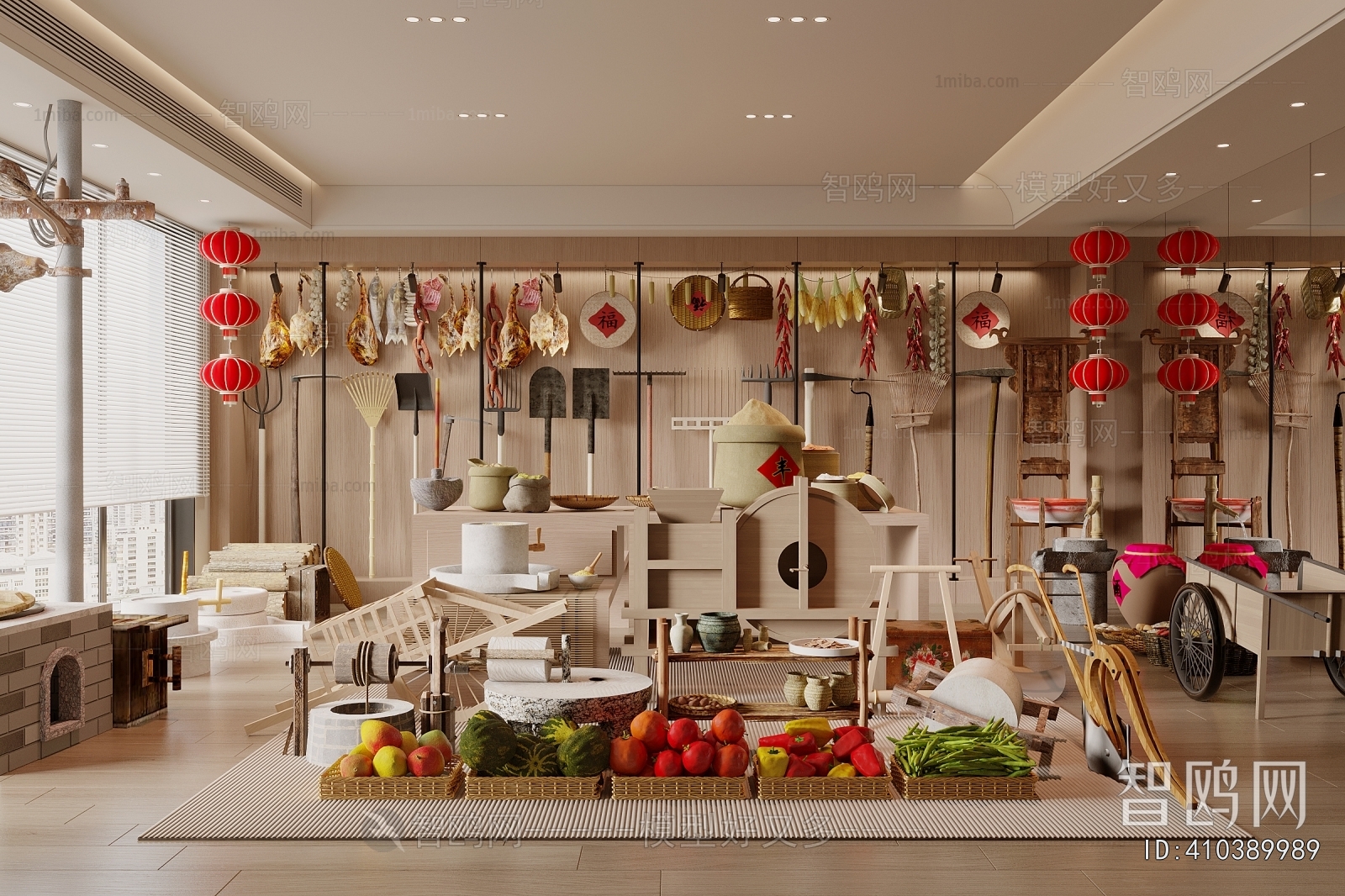 New Chinese Style Exhibition Hall