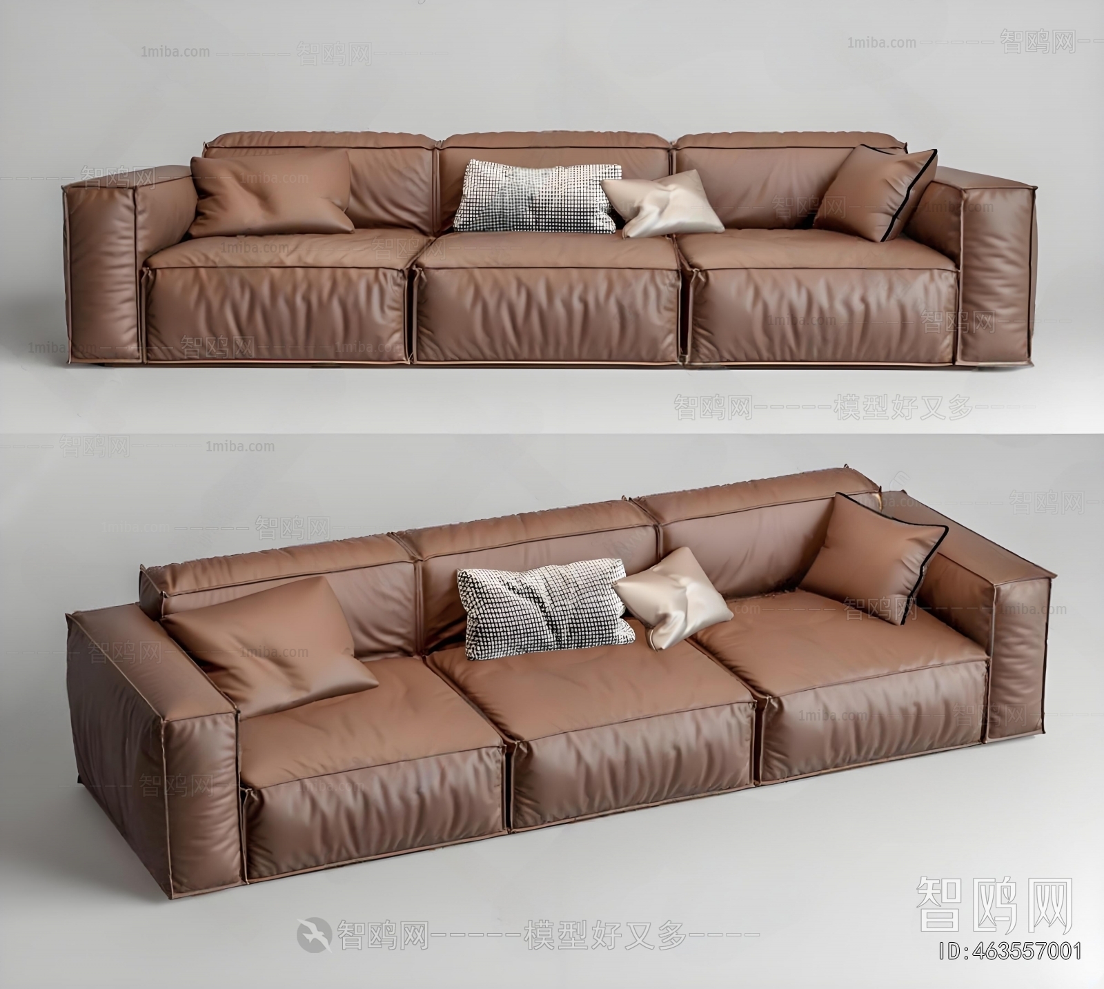 Modern Three-seat Sofa