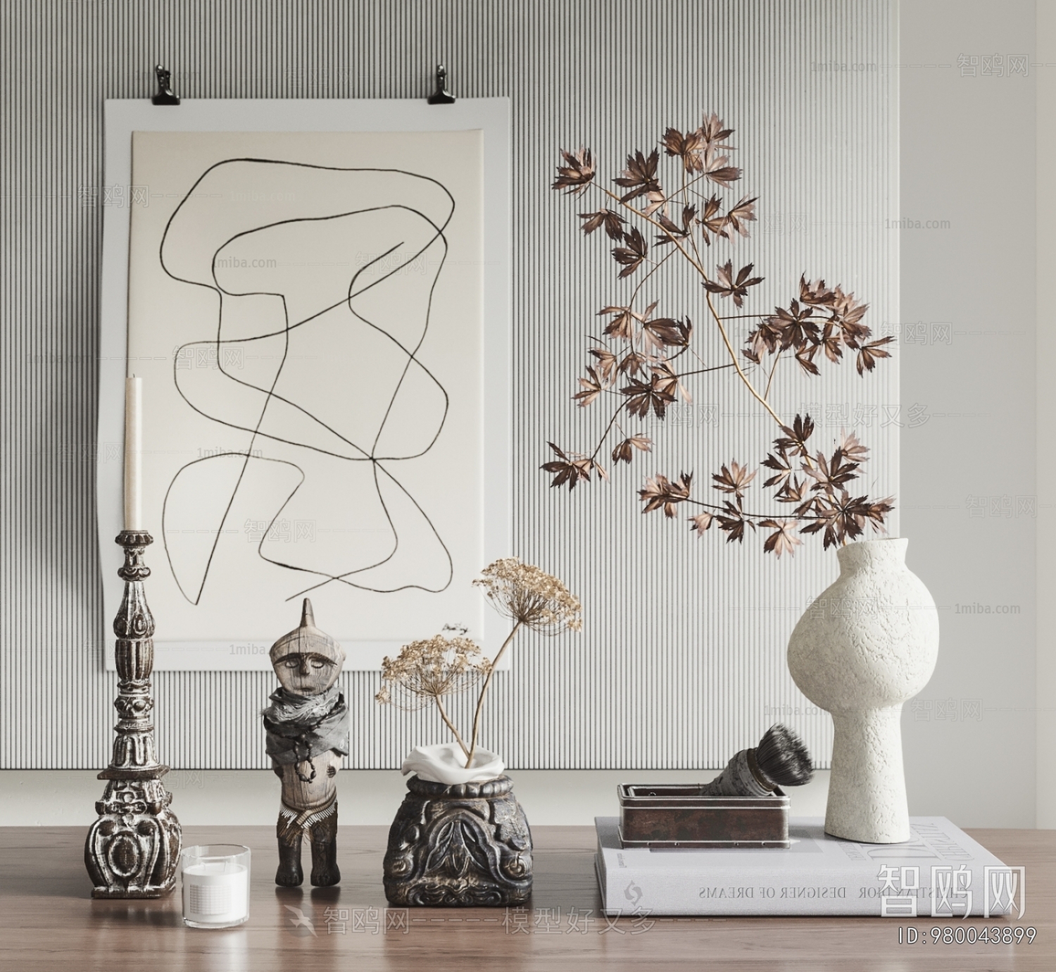 Wabi-sabi Style Decorative Set