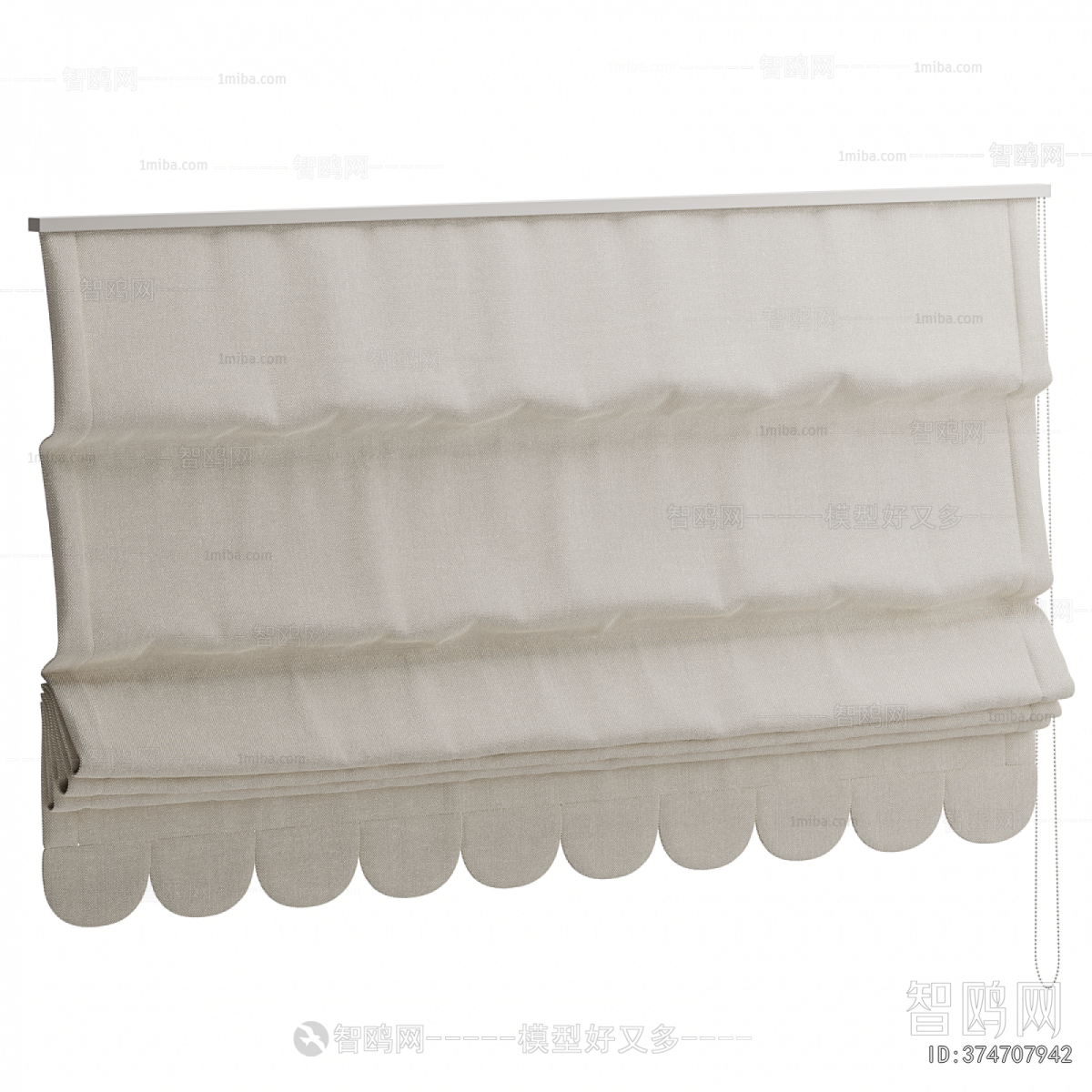 Modern Roman Curtain