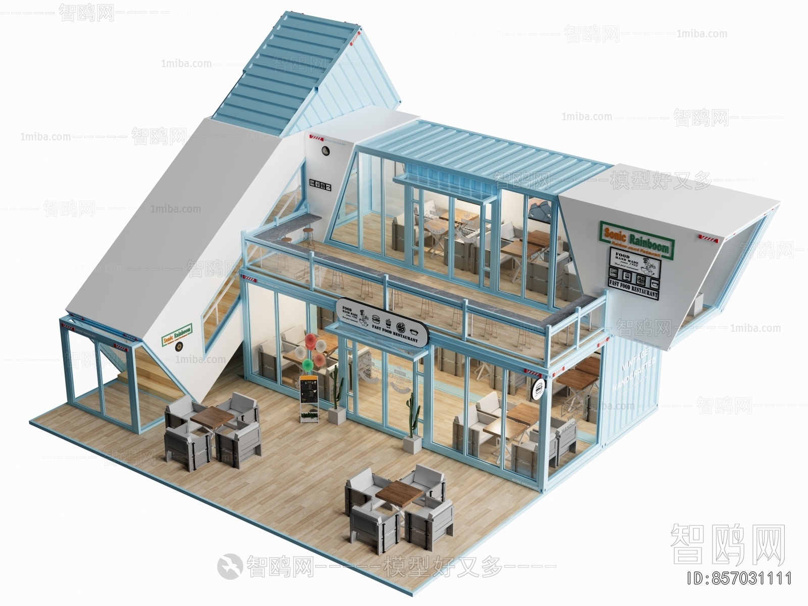 Modern Appearance Of Commercial Building