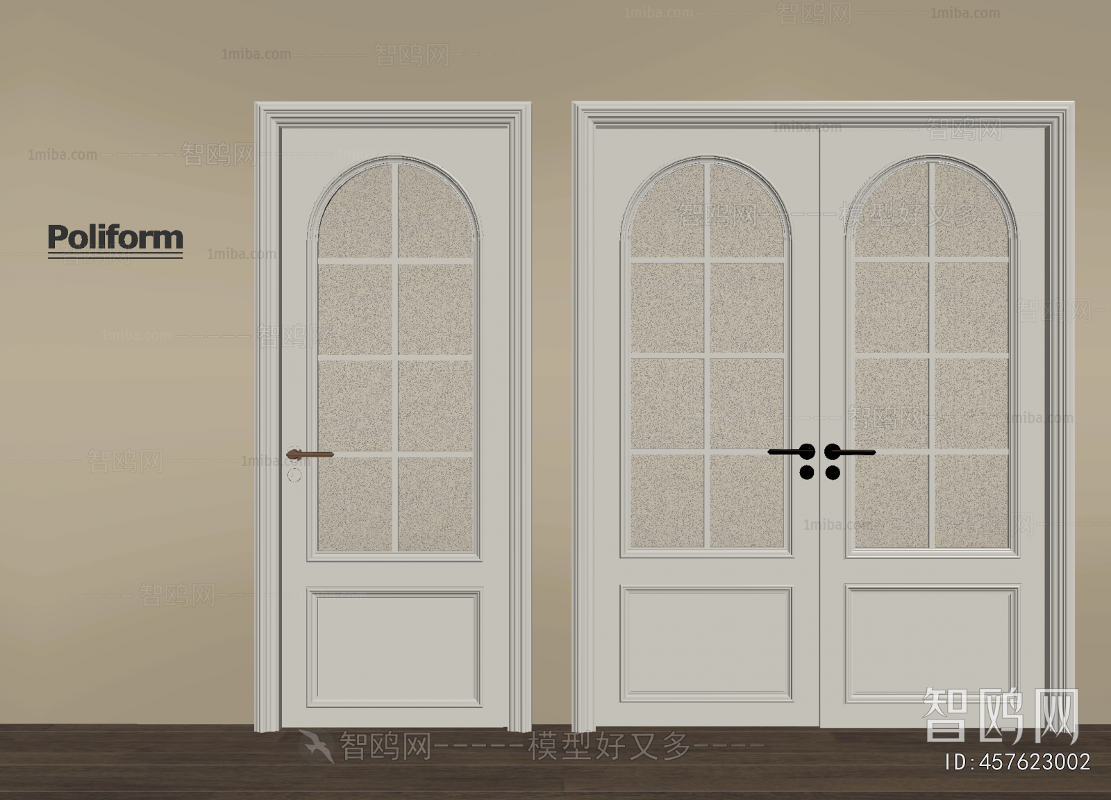 French Style Single Door