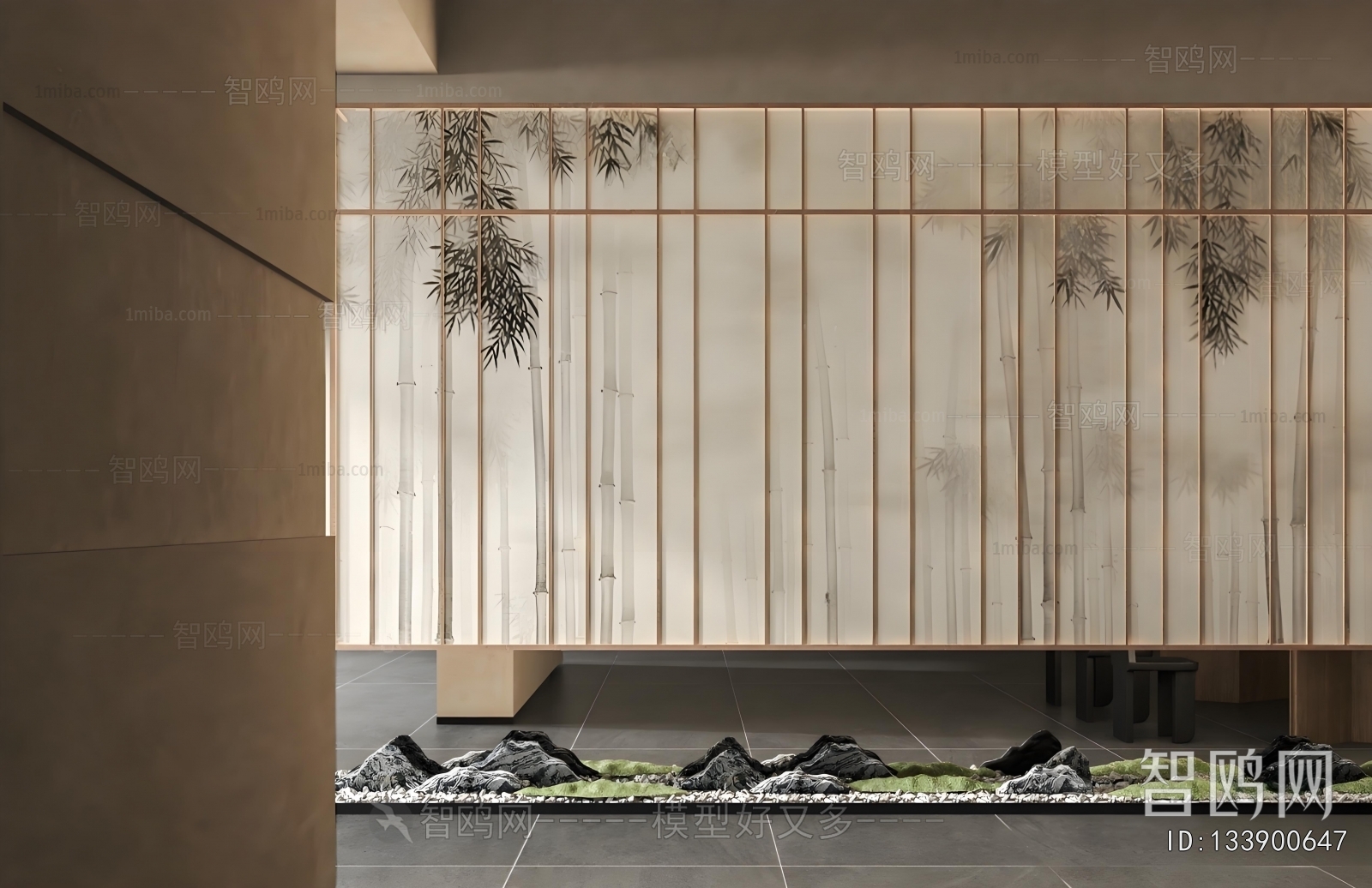 New Chinese Style Hallway