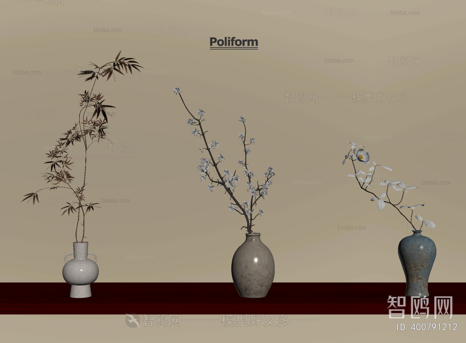 New Chinese Style Flower Arrangement