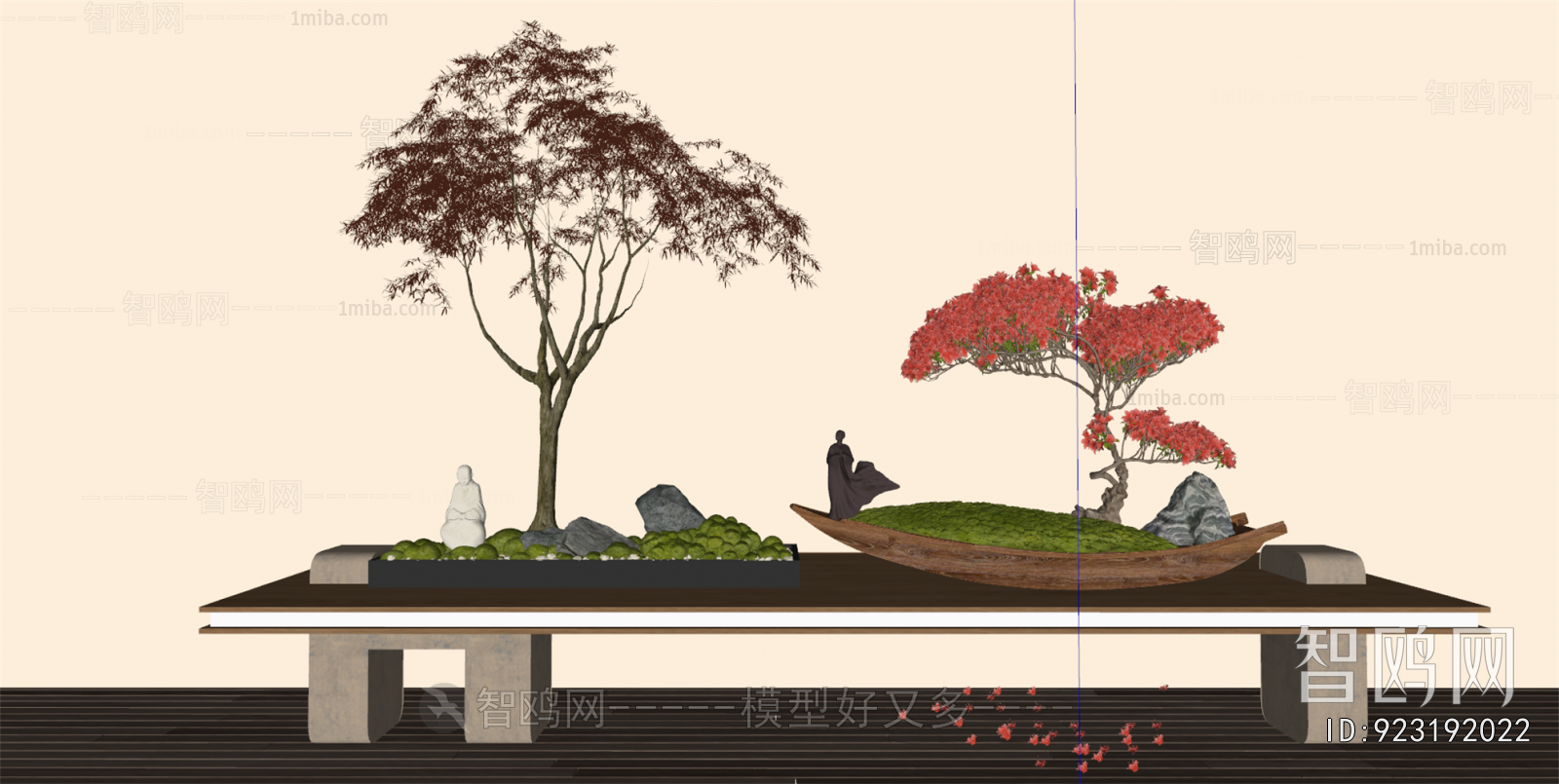 New Chinese Style Bonsai