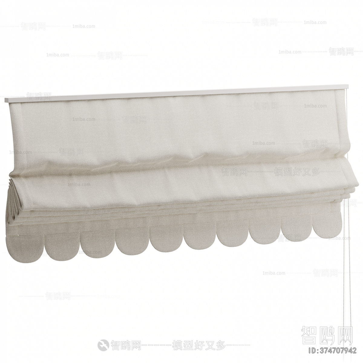 Modern Roman Curtain