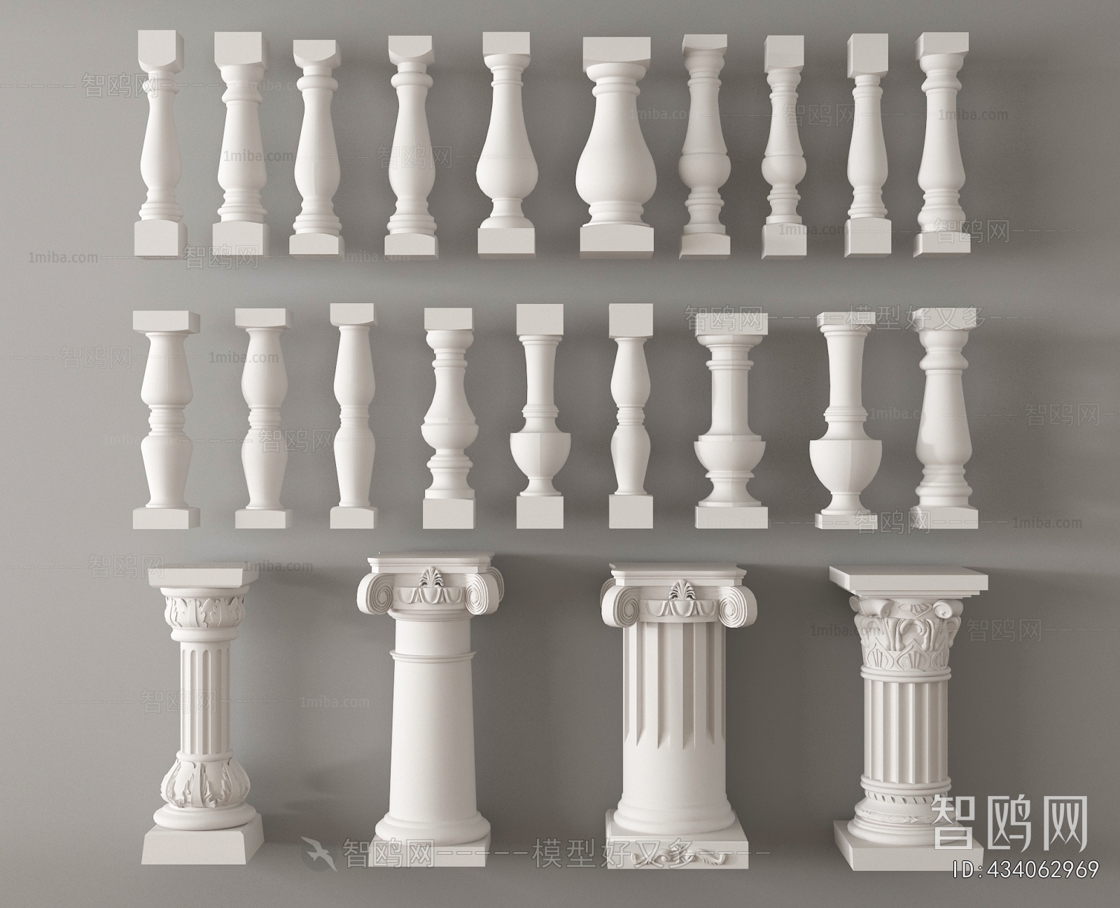 European Style Roman Pillar