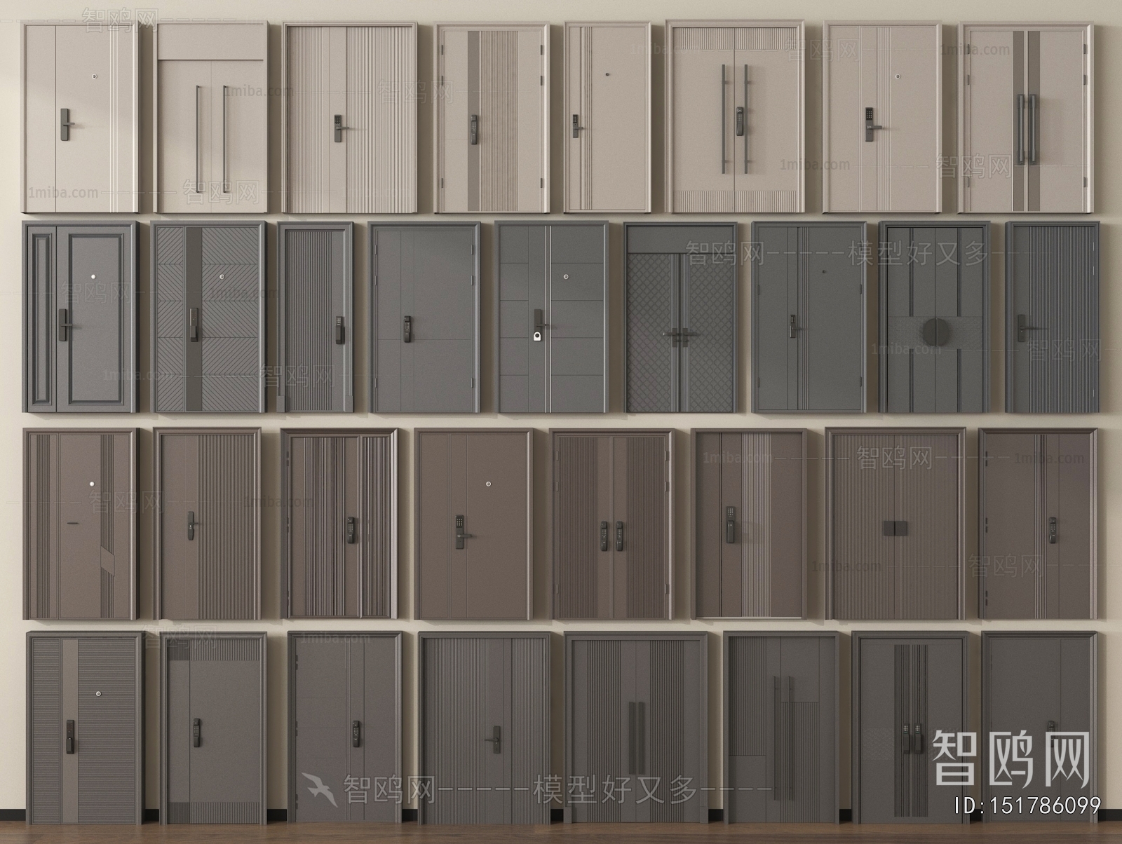 Modern Entrance Door