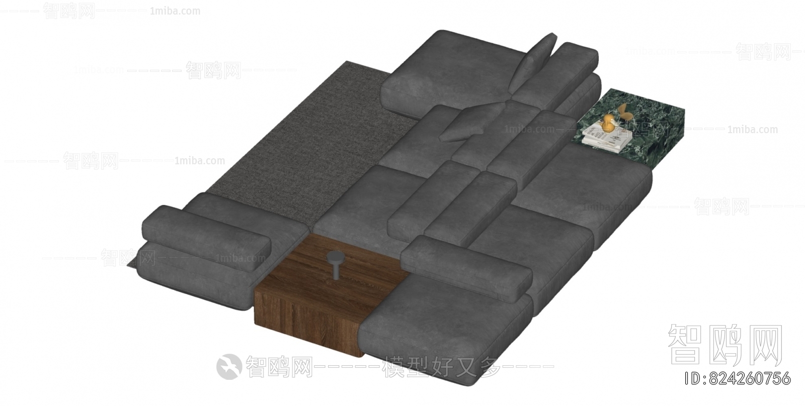 Modern Multi Person Sofa