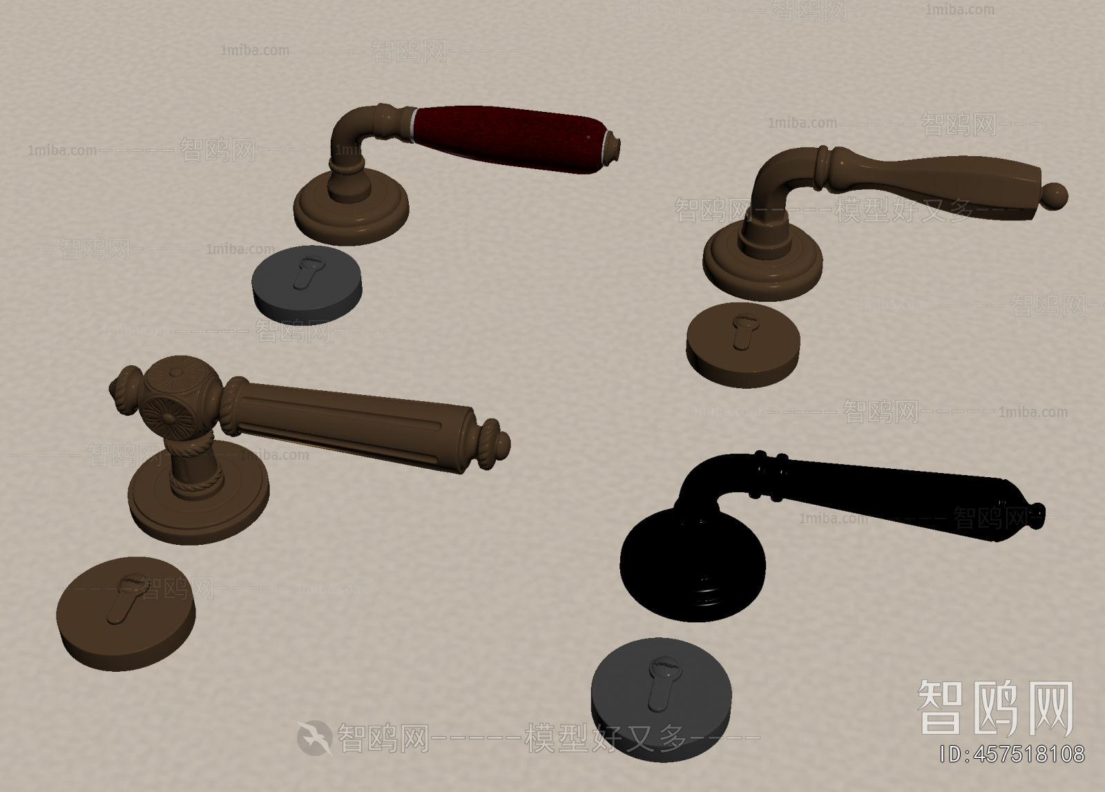 French Style Door Handle