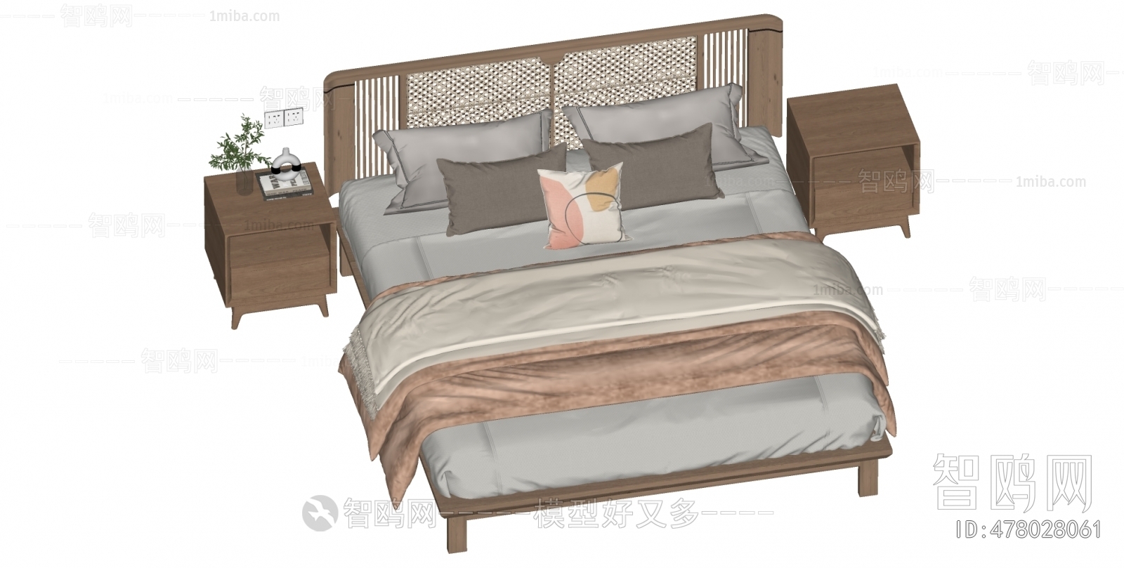 Modern Double Bed