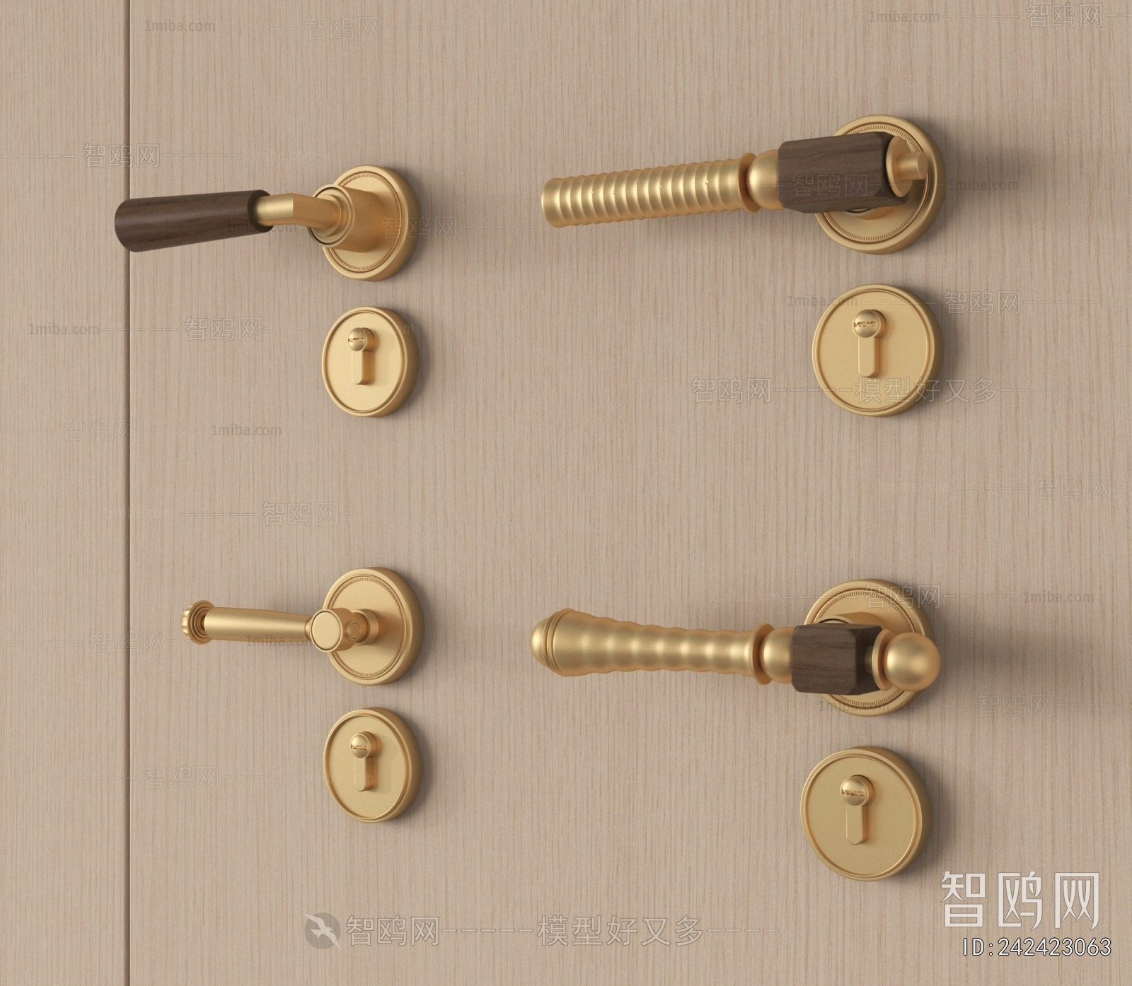 French Style Door Handle