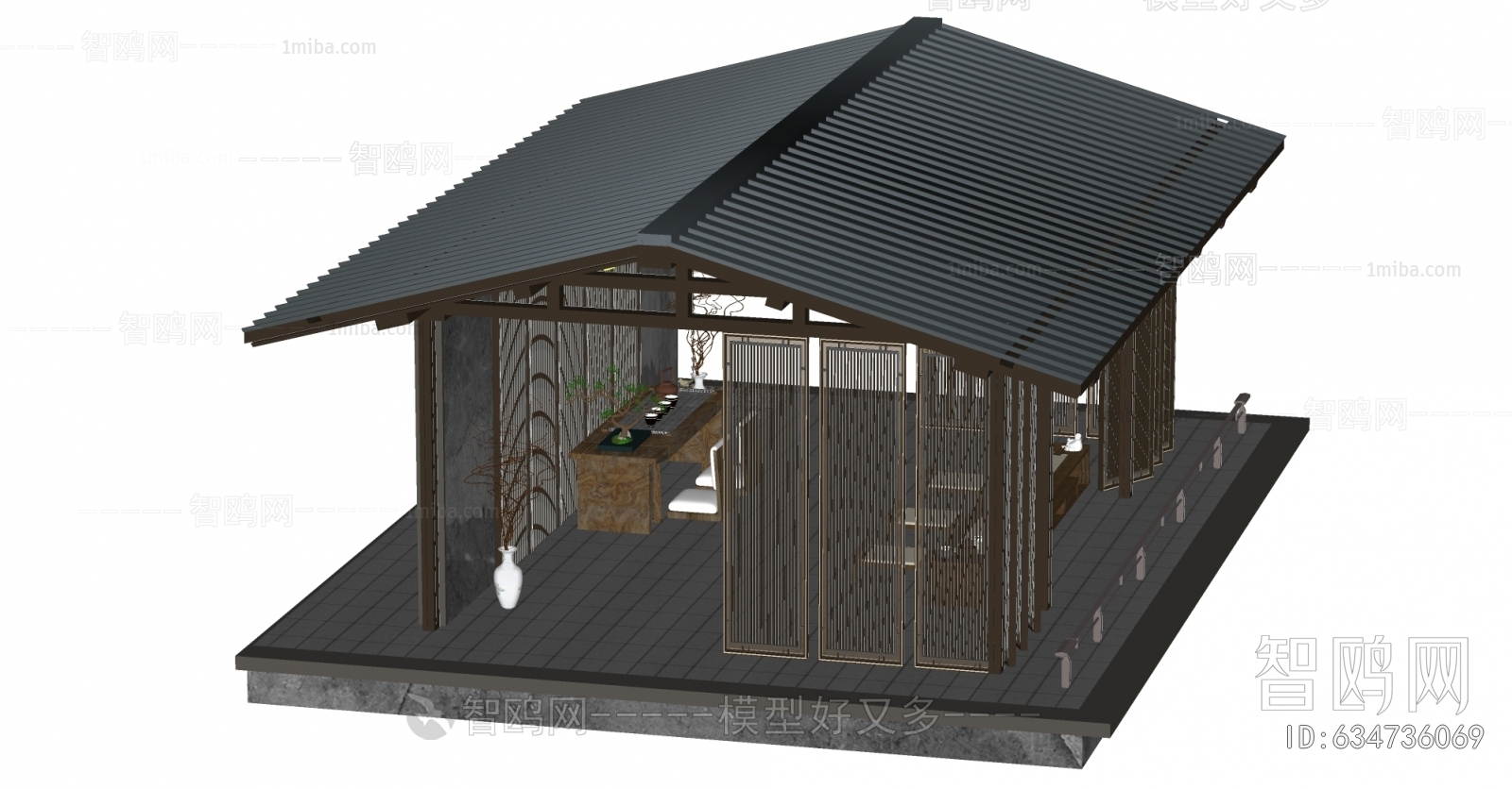 New Chinese Style Pavilion