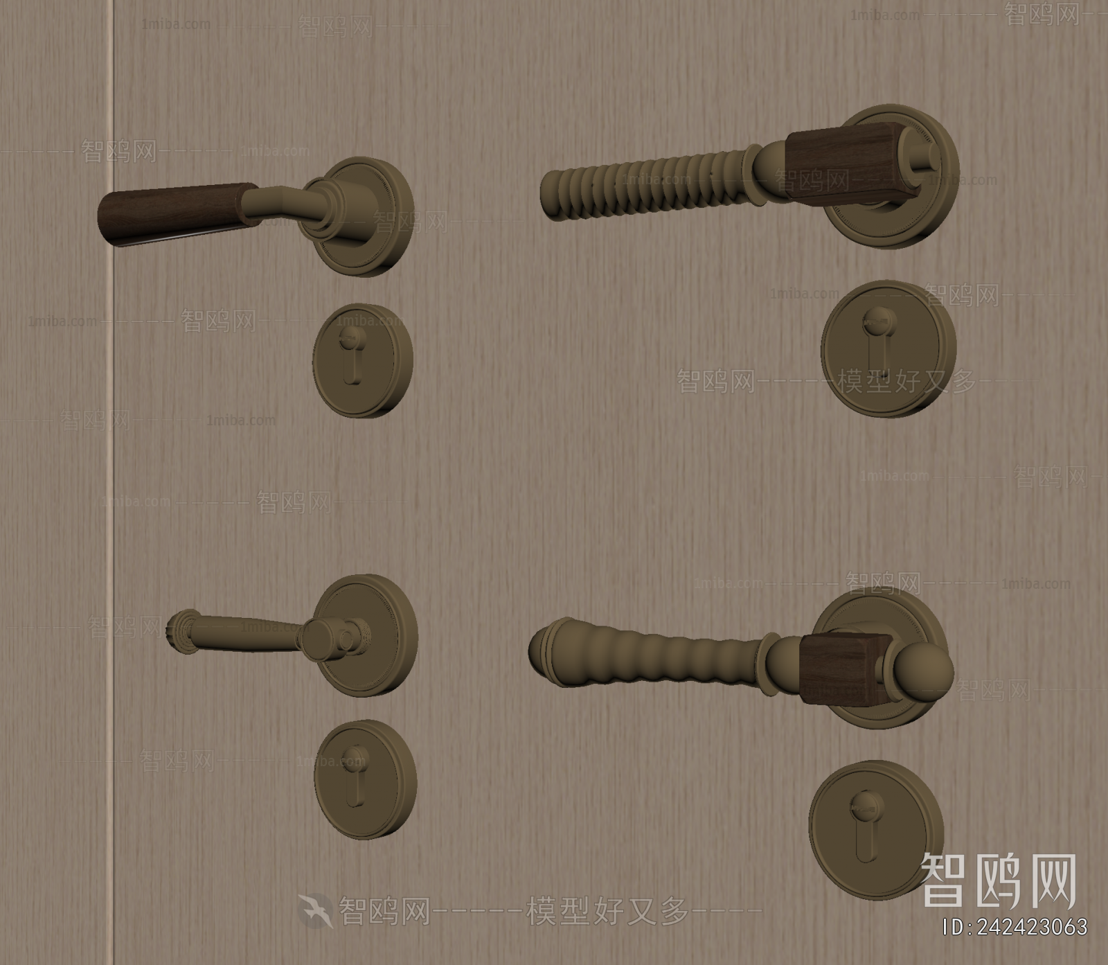 French Style Door Handle