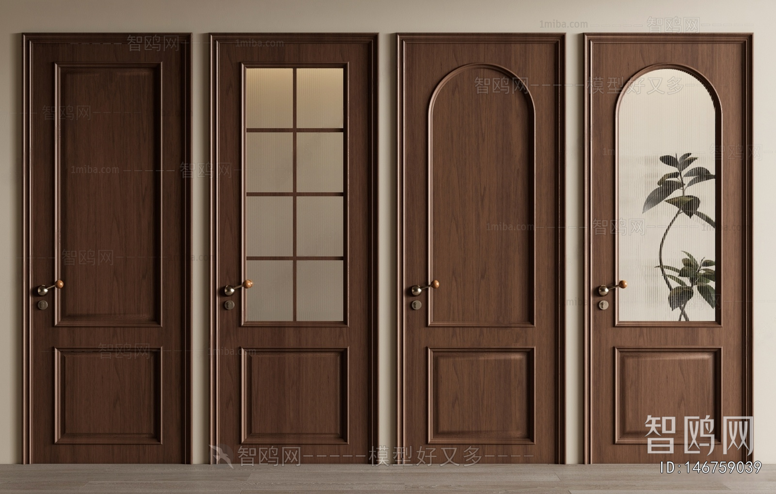 French Style Single Door