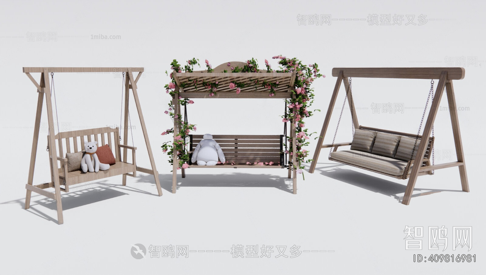 New Chinese Style Hanging Chair