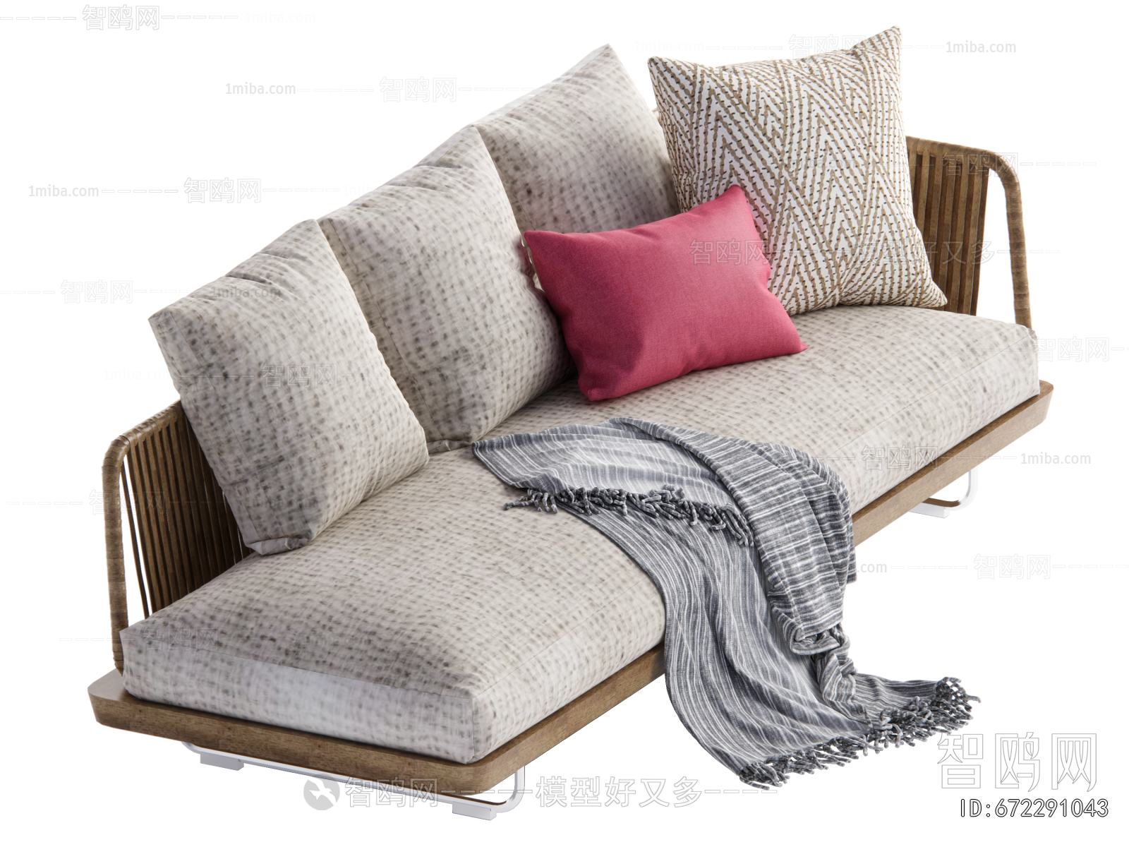 Wabi-sabi Style A Sofa For Two