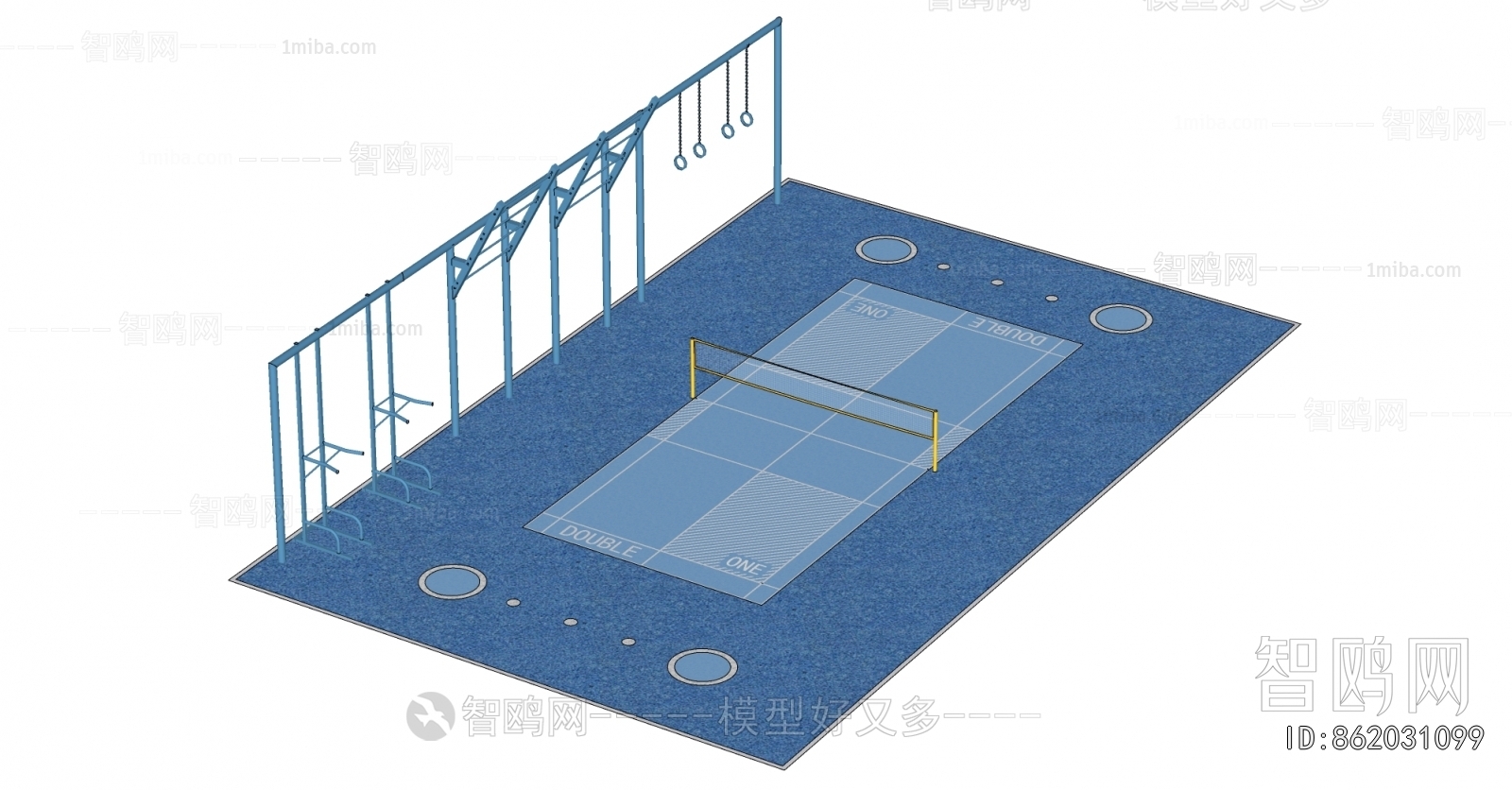 Modern Outdoor Sports Stadium