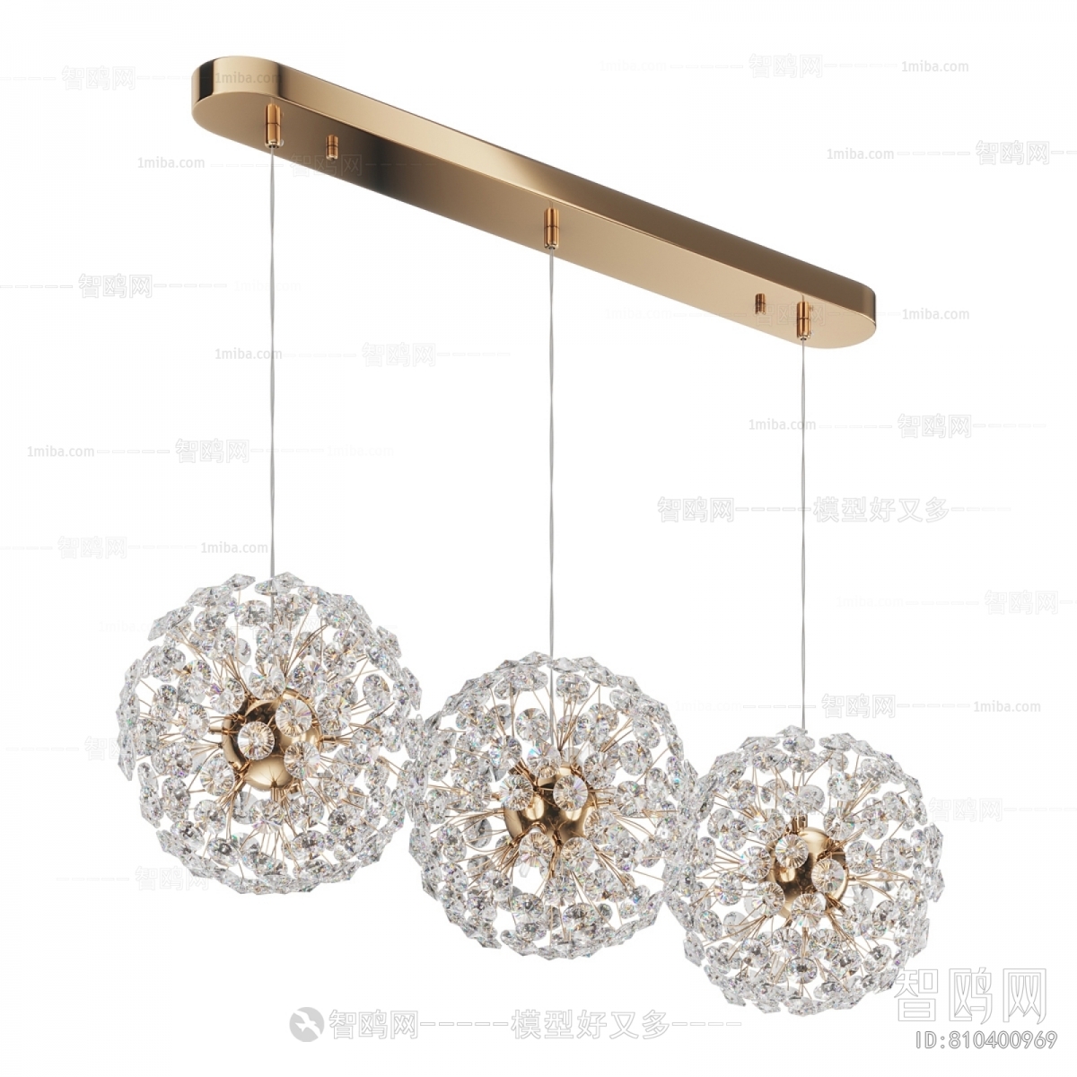Modern Long Chandelier