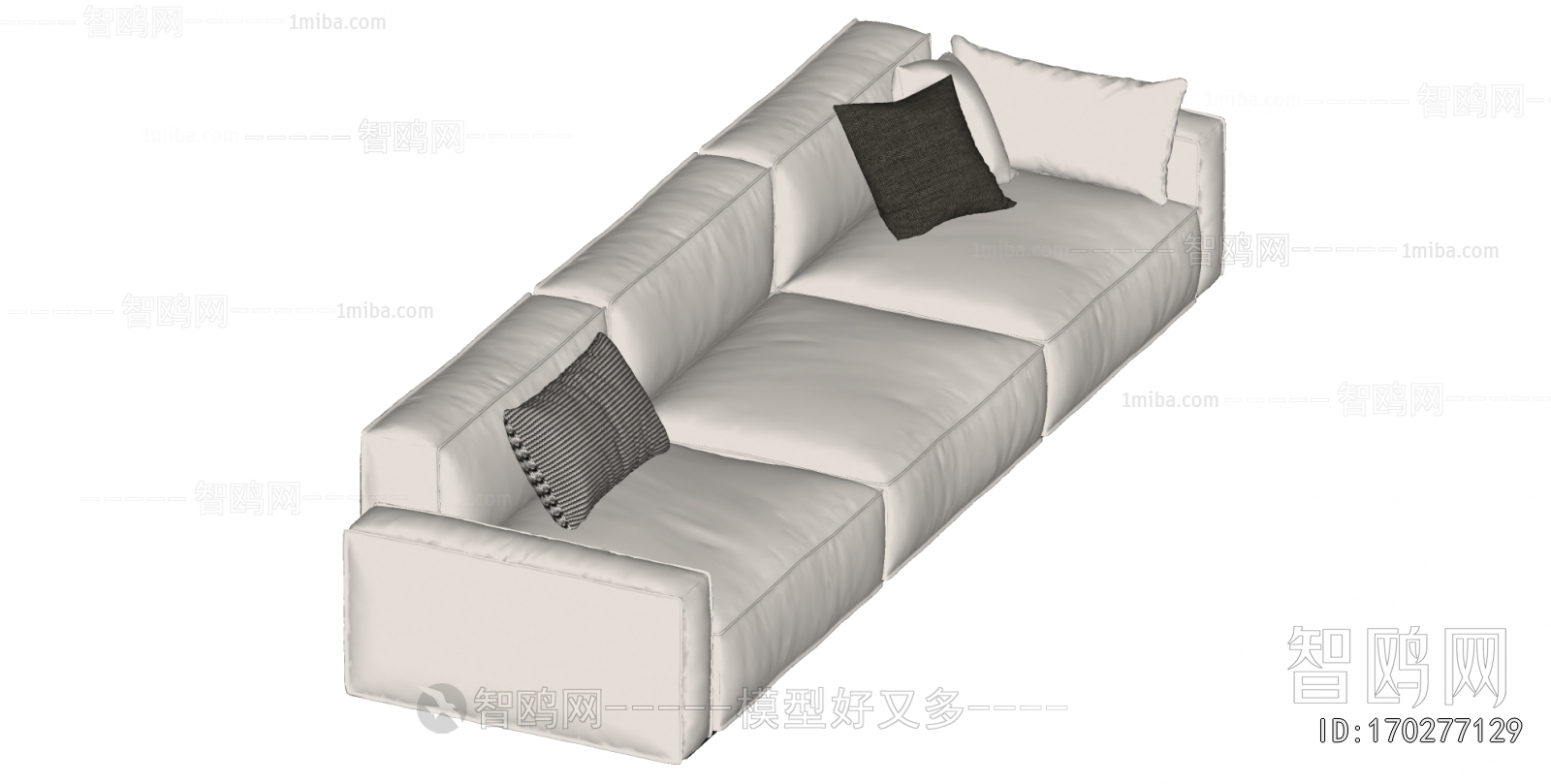 Modern Three-seat Sofa