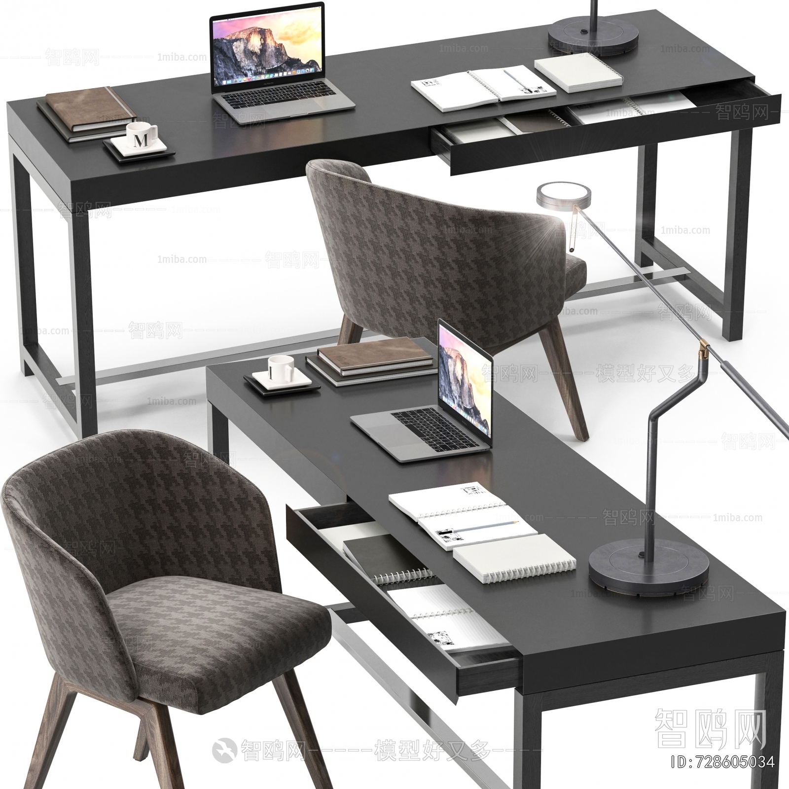 Modern Computer Desk And Chair